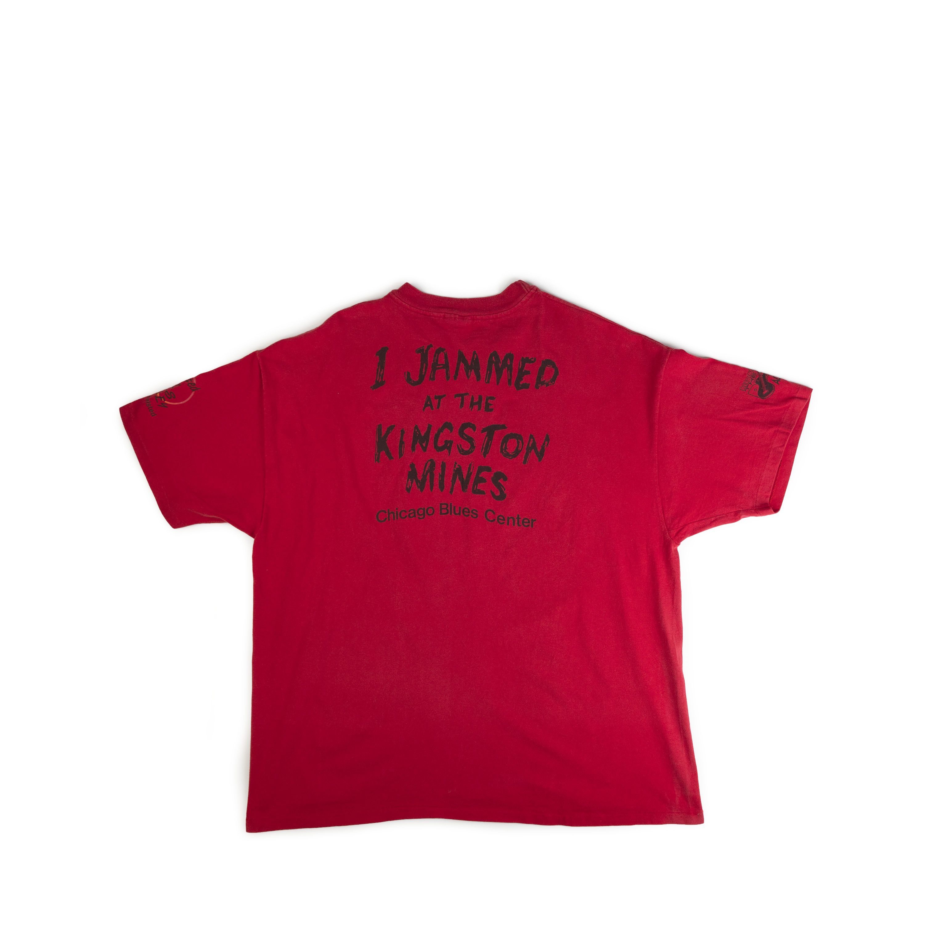 Vintage Vintage 1990's Chicago Blues Center Kingston Mines Tee Shirt Size US XXL / EU 58 / 5 - 2 Thumbnail