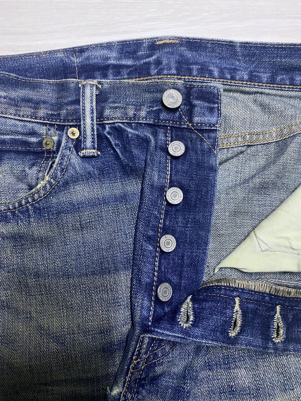 Levi's Vintage Levis 501 Y2K Mud Wash Jeans Size US 31 - 9 Thumbnail