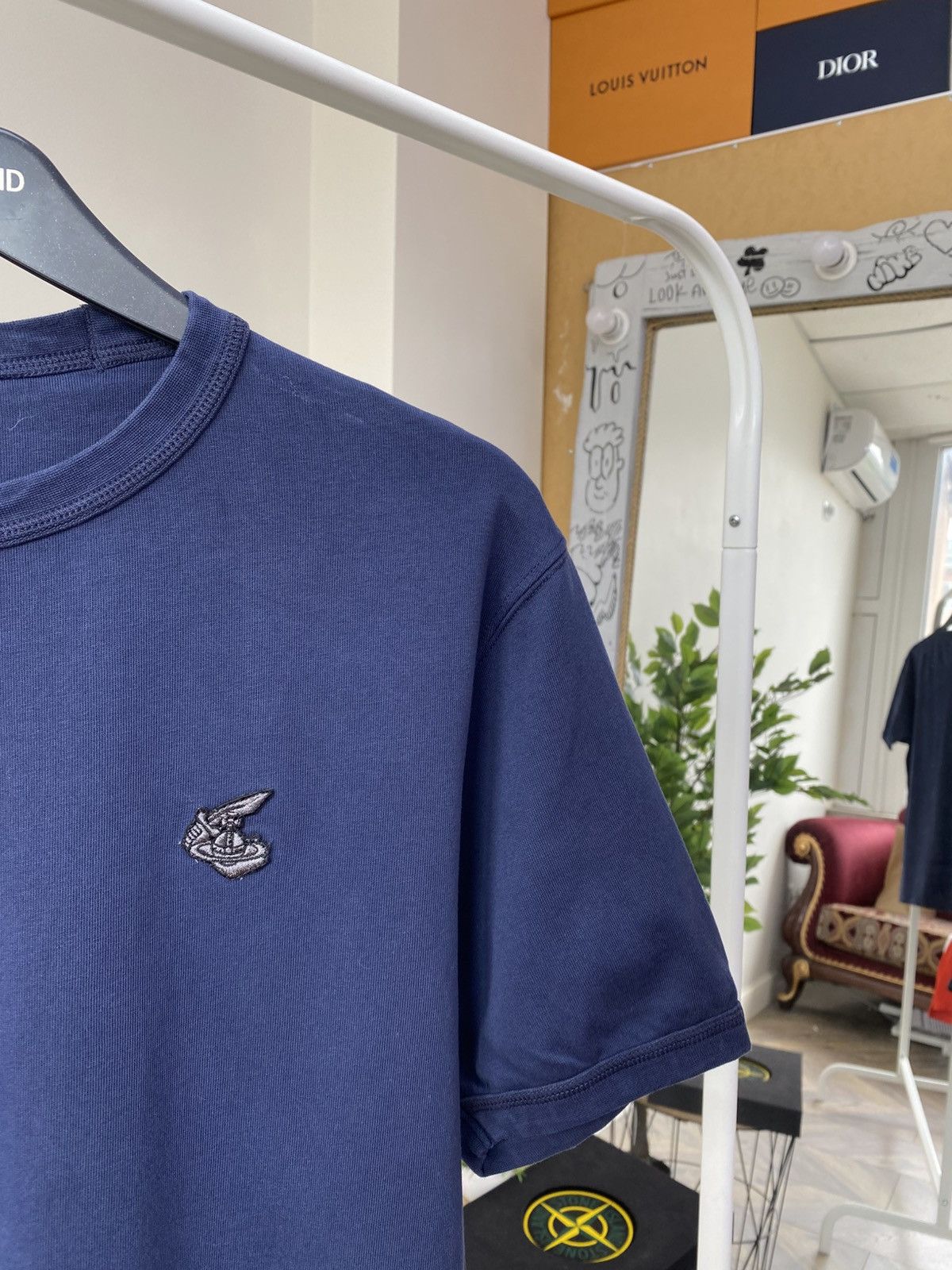 Designer × Vintage × Vivienne Westwood Vintage Vivienne Westwood Anglomania Boxy Badge Tee Size US S / EU 44-46 / 1 - 9 Thumbnail