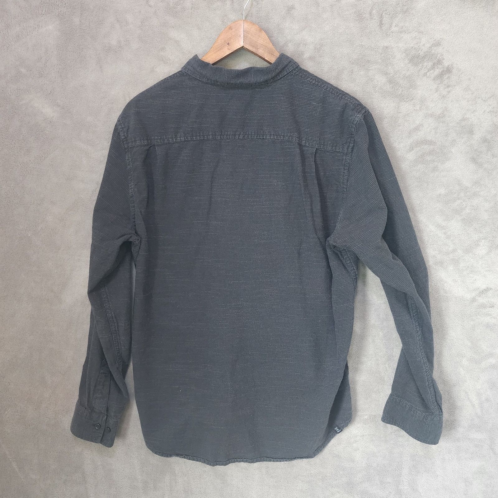 Vans Vans Men's Medium Grey Long Sleeved Button-Up Shirt Size US M / EU 48-50 / 2 - 2 Thumbnail