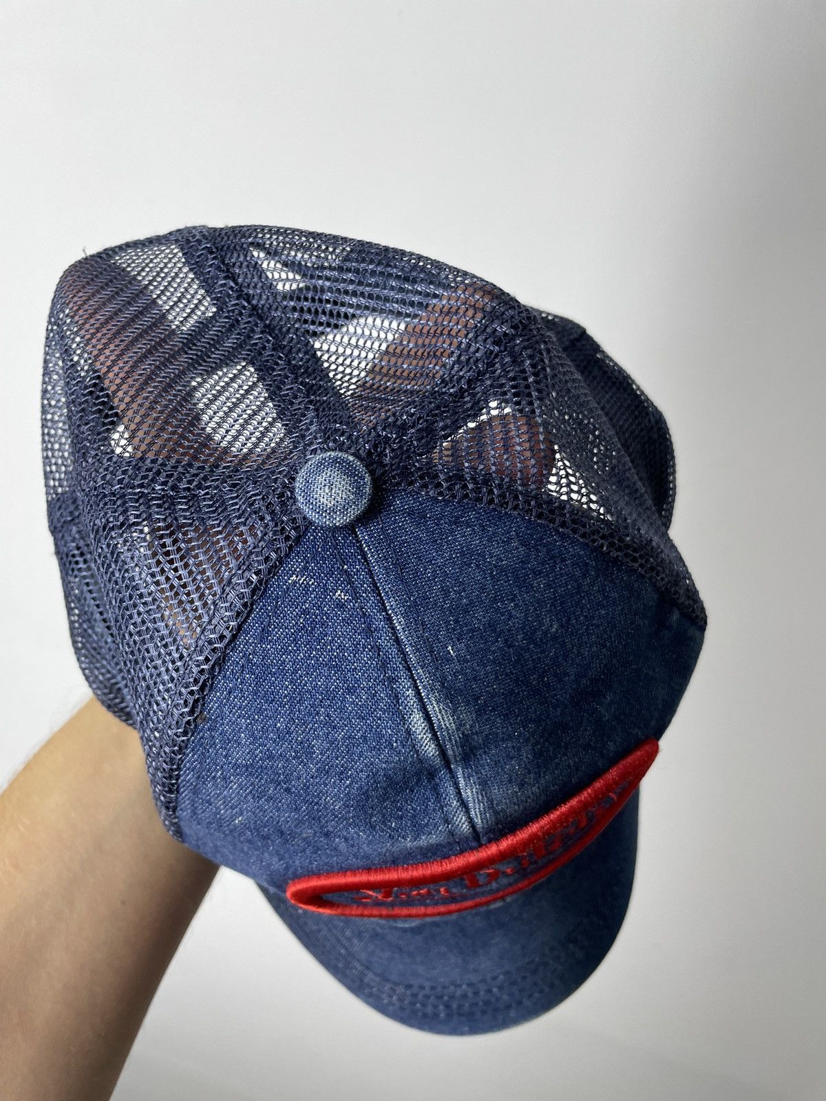 Vintage × Von Dutch Vintage denim Von Dutch cap Size ONE SIZE - 12 Thumbnail