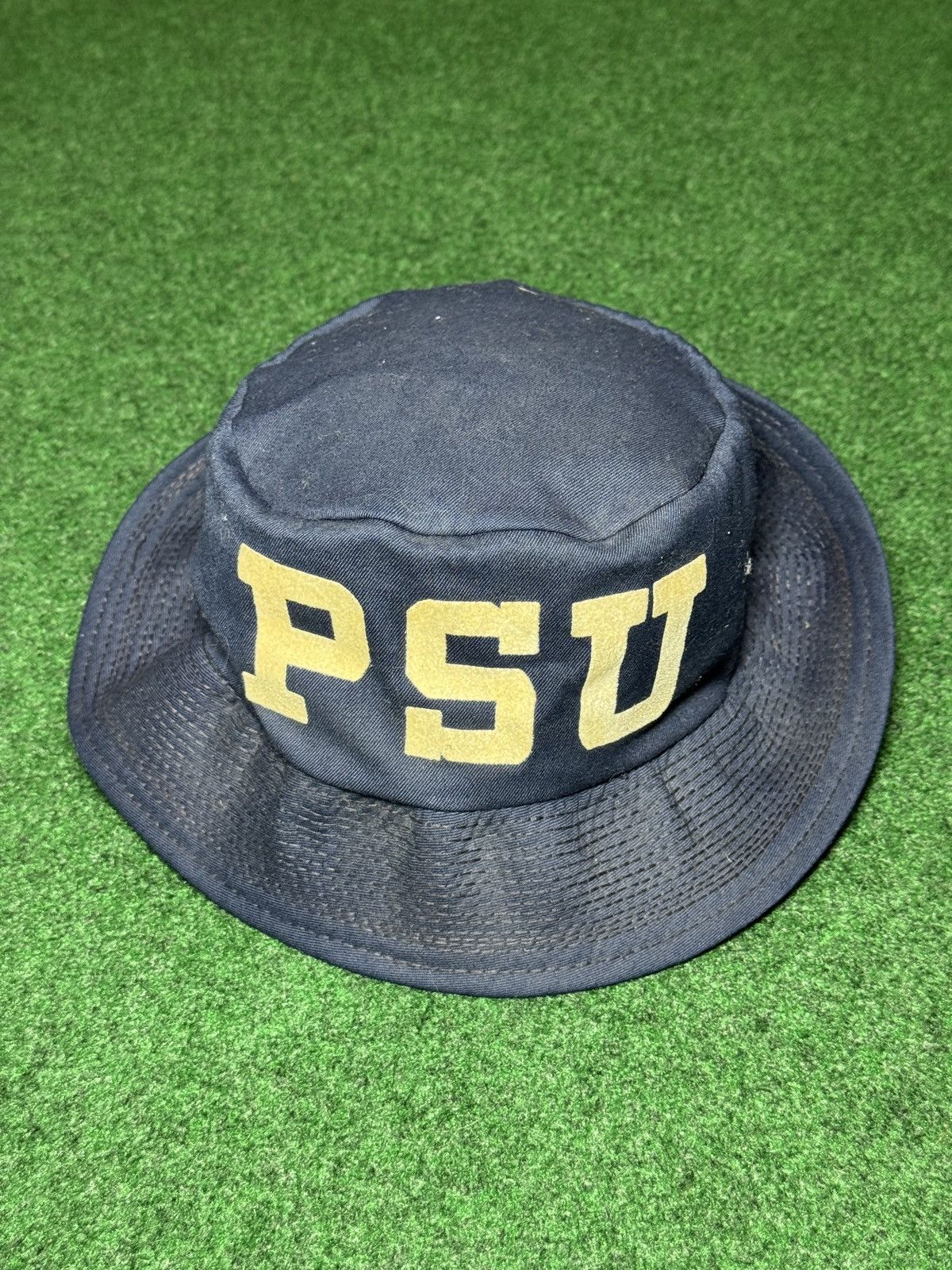 Vintage True Vintage 60s 70s Penn State Collegiate Retro Bucket Hat Size ONE SIZE - 1 Thumbnail