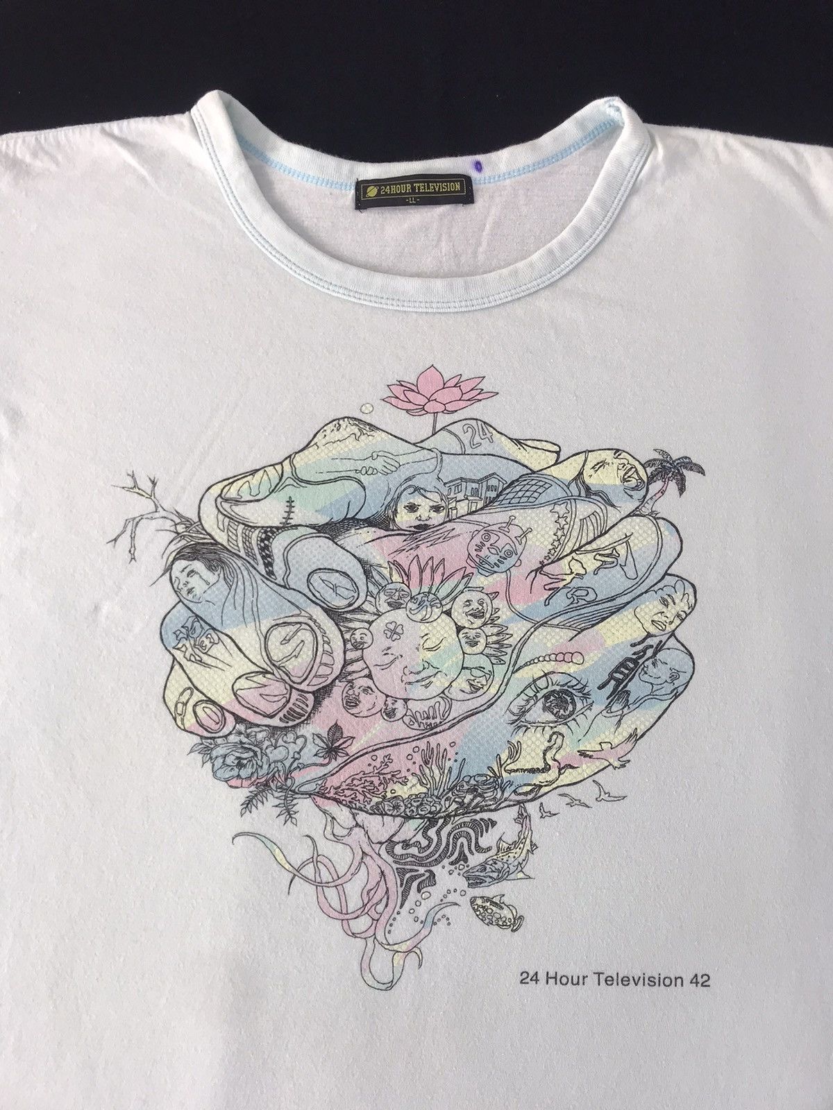 Japanese Brand 24 Hour Television Inori For Our Planet Printed Tee Size US L / EU 52-54 / 3 - 3 Thumbnail