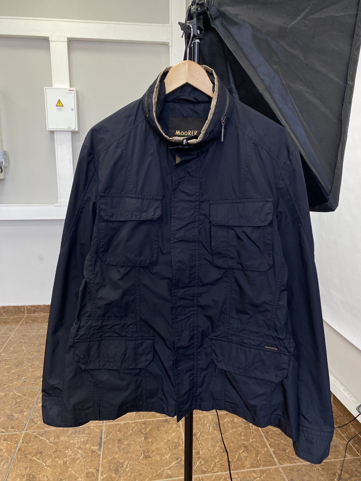 MooRER MOORER Nylon Jacket Rare Retro Size US L / EU 52-54 / 3 - 1 Thumbnail