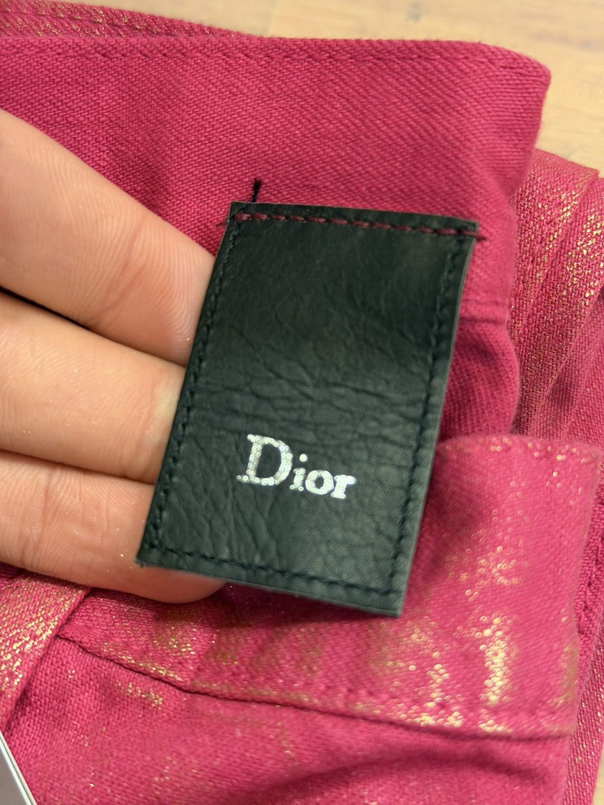 Dior Dior ‘planisphere’ Denim Jeans - Pink Size US 31 - 5 Thumbnail