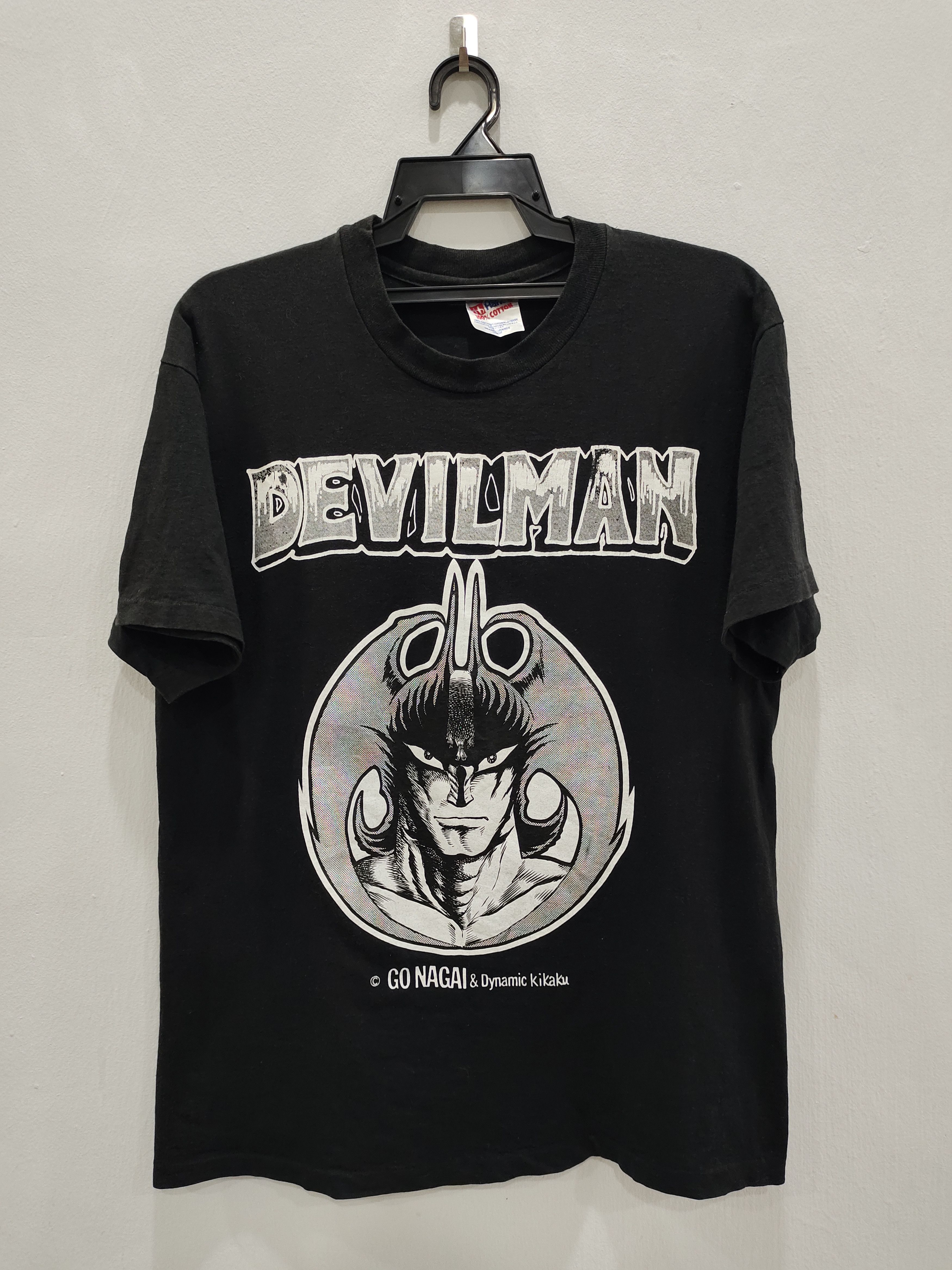 Vintage Vintage Davilman Go Nagai & Dynamic Kikaku Anime Tee Size US L / EU 52-54 / 3 - 1 Thumbnail