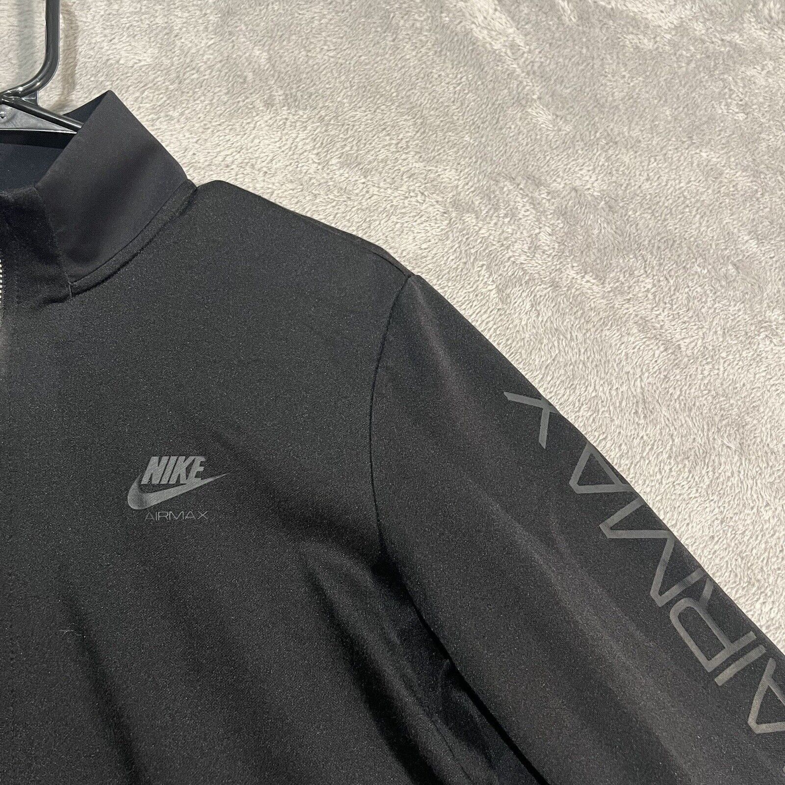Nike Nike Air Max Track Jacket Men's Medium Black Full Zip Size US M / EU 48-50 / 2 - 4 Thumbnail