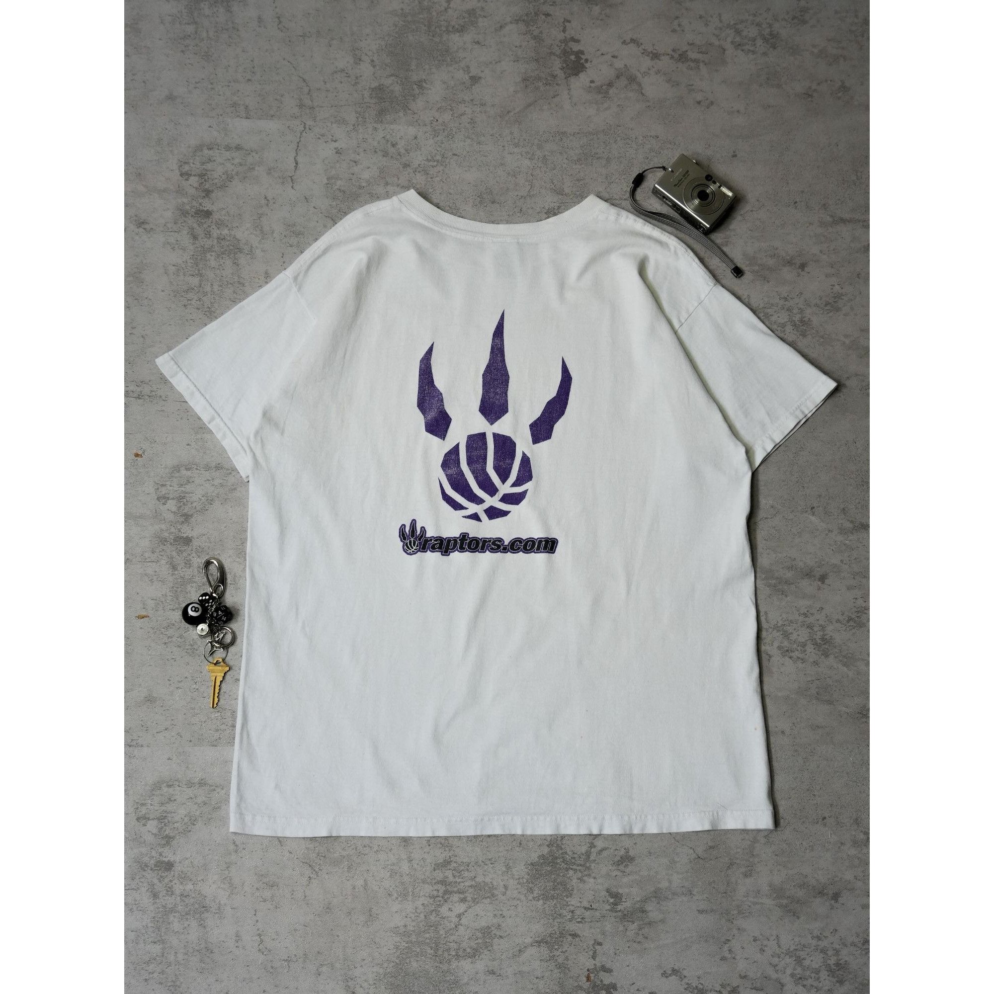 Fruit Of The Loom Vintage 90s Toronto Raptors T Size US XL / EU 56 / 4 - 4 Thumbnail