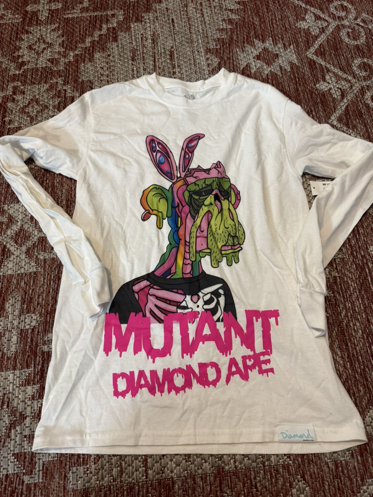 Diamond Supply Co. Diamond Supply Co Board Ape Yatch Club Tee LS DSWT Sz S Size US S / EU 44-46 / 1 - 1 Thumbnail