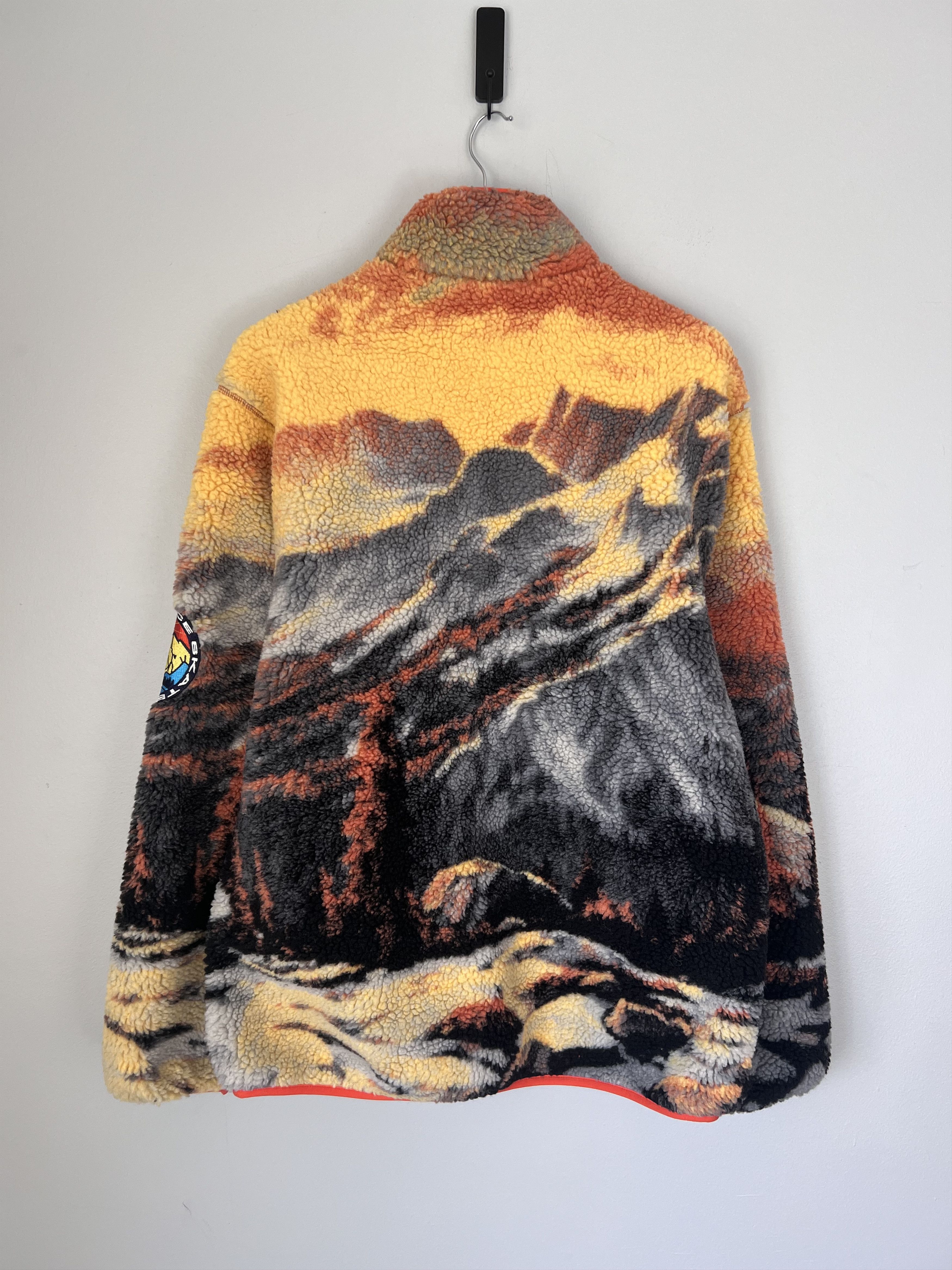 Palace Palace Appalachia Funnel Neck Fleece Jacket in Orange Size US L / EU 52-54 / 3 - 6 Thumbnail