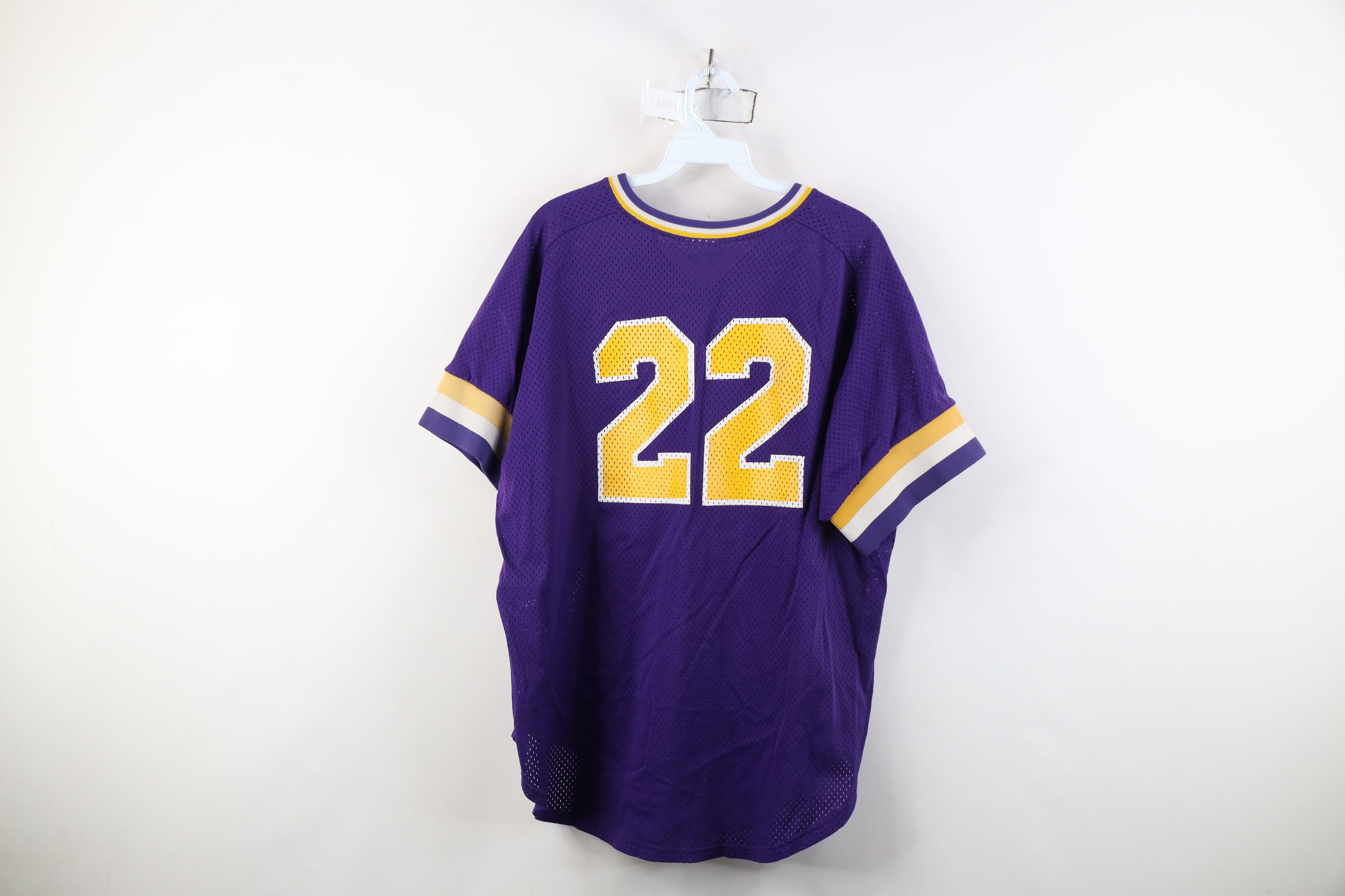 Vintage Vintage 70s Streetwear Short Sleeve Baseball Jersey USA Size US XL / EU 56 / 4 - 12 Thumbnail