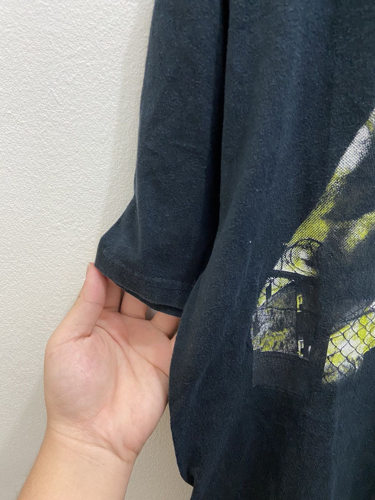 Band Tees × Jay-Z × Vintage Vintage Jay Z Roc Diamond Hand Symbol T Shirt Size US L / EU 52-54 / 3 - 5 Thumbnail