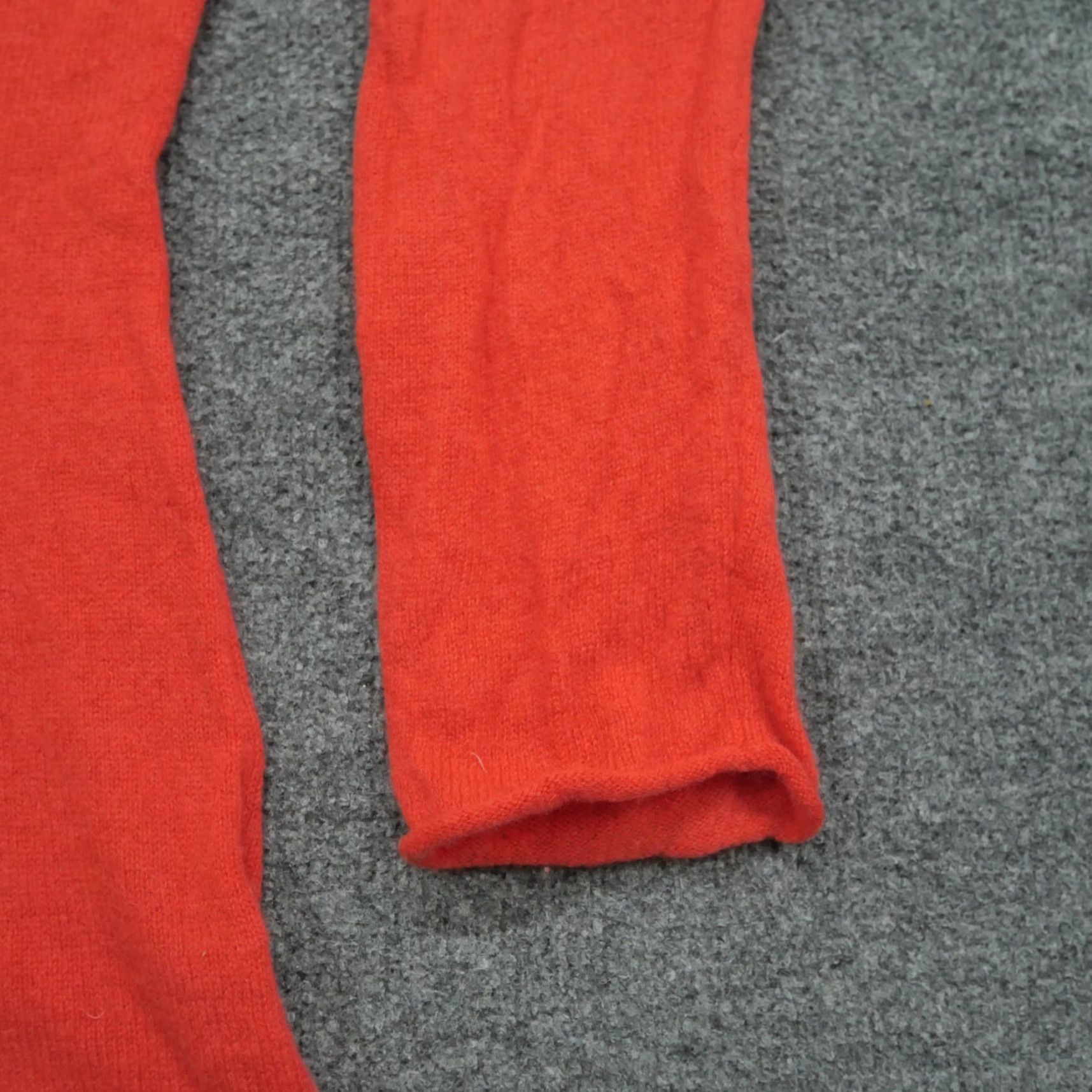 Vintage VINTAGE Claudia Nichole Sweater Womens XL Orange Cashmere Tassel Pullover Size XL / US 12-14 / IT 48-50 - 5 Thumbnail