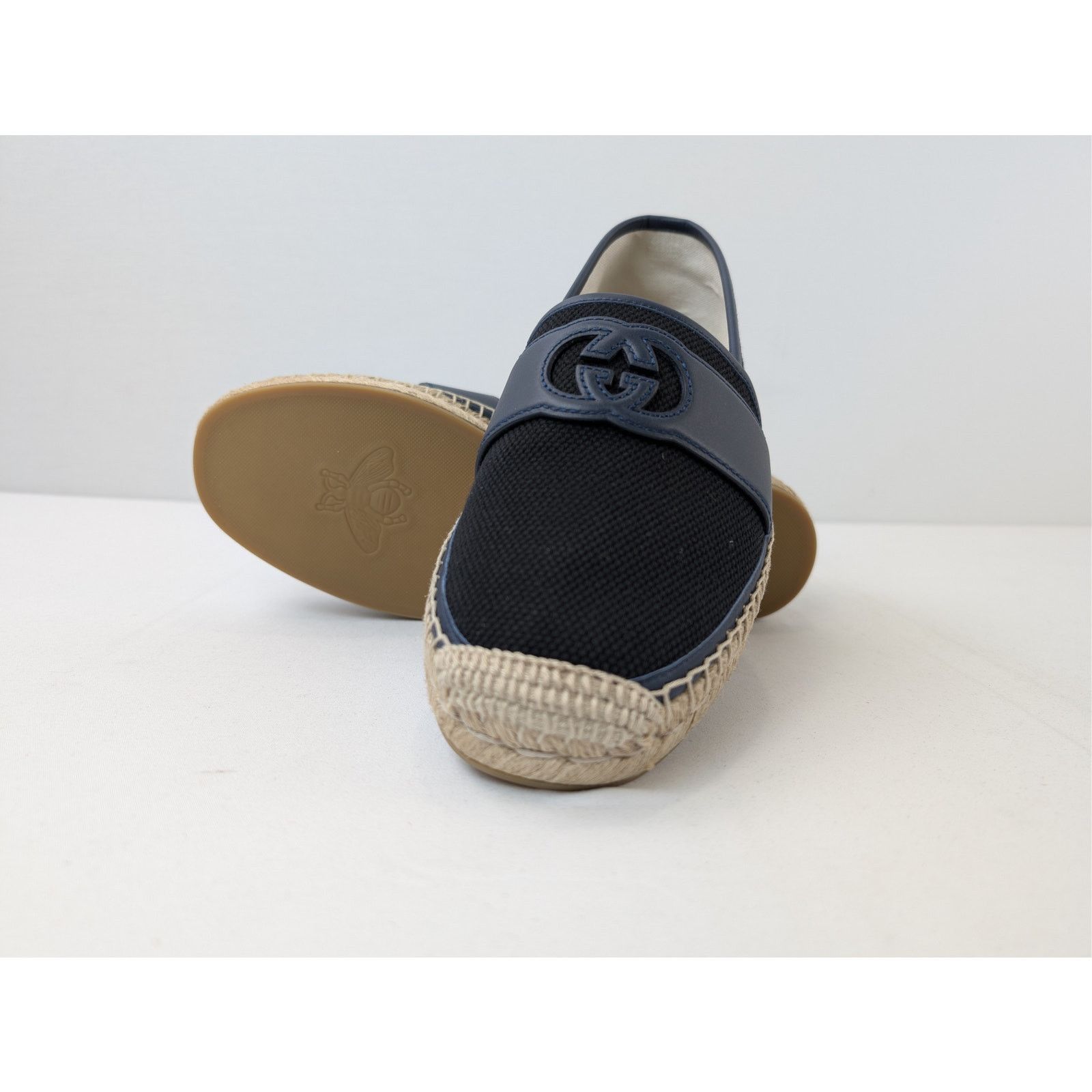 Gucci o1rshd1 espadrilles Shoes Loafers boots in Black/Blue Size US 9 / EU 42 - 14 Thumbnail