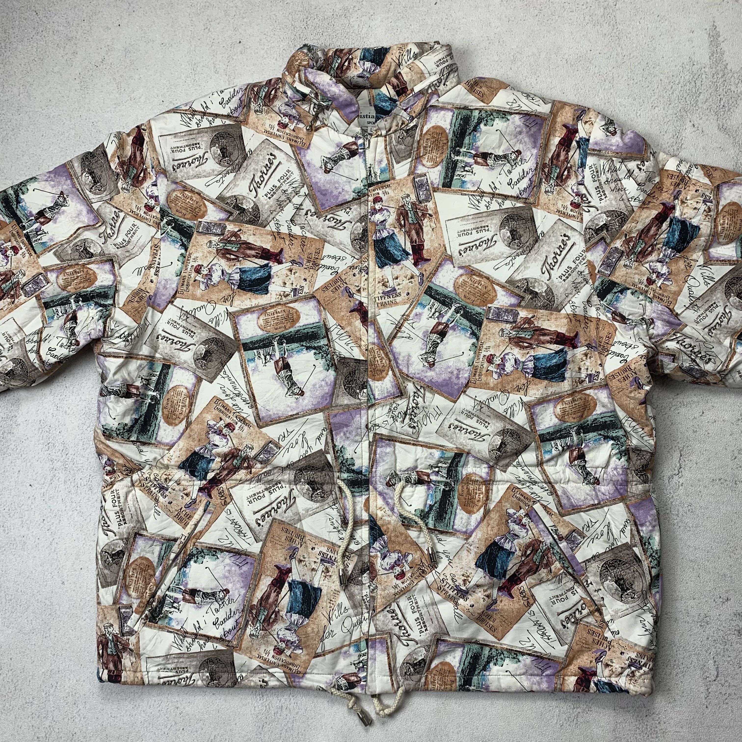 Vintage Christian Dior Over Print Jacket