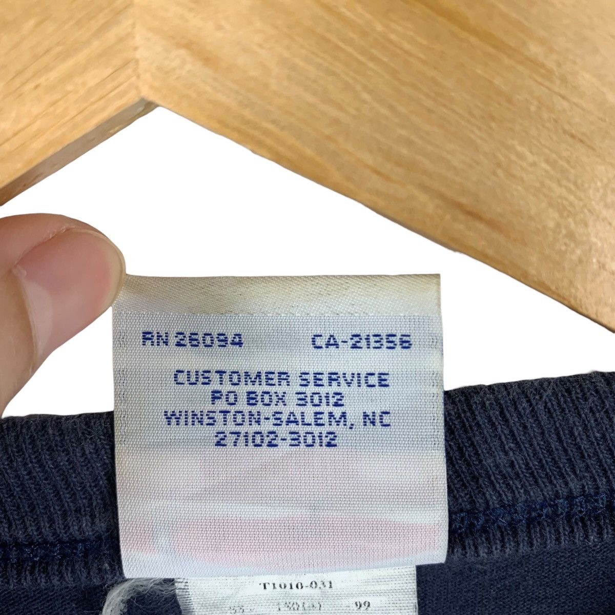 Champion × Vintage Vintage CHAMPION X ACQUIENSE Freedom spellout tee Size US L / EU 52-54 / 3 - 11 Thumbnail