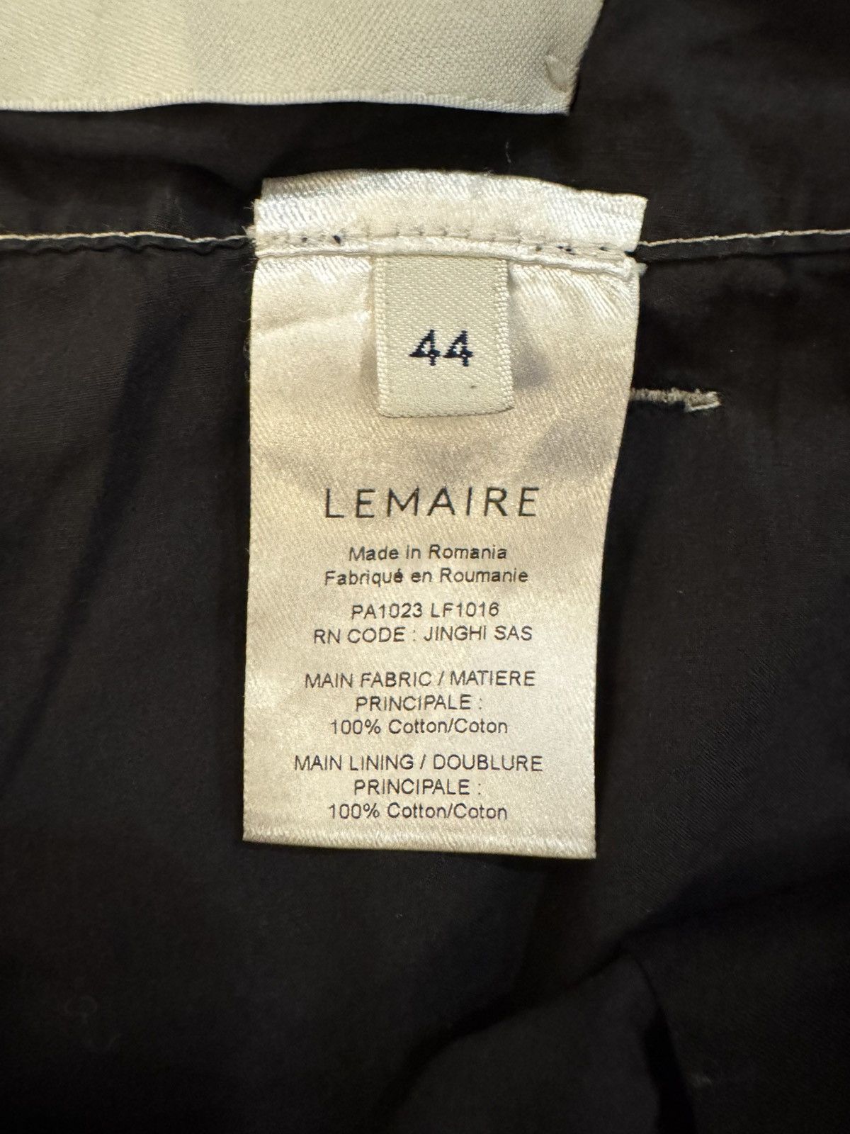 Lemaire Judo trousers Size US 30 / EU 46 - 4 Thumbnail