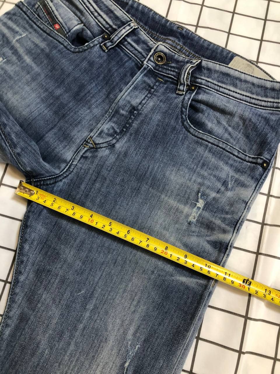 Diesel Diesel Mens Denim Jeans Blue Slim Fit Pants Trousers BNWOTS Size US 30 / EU 46 - 10 Thumbnail