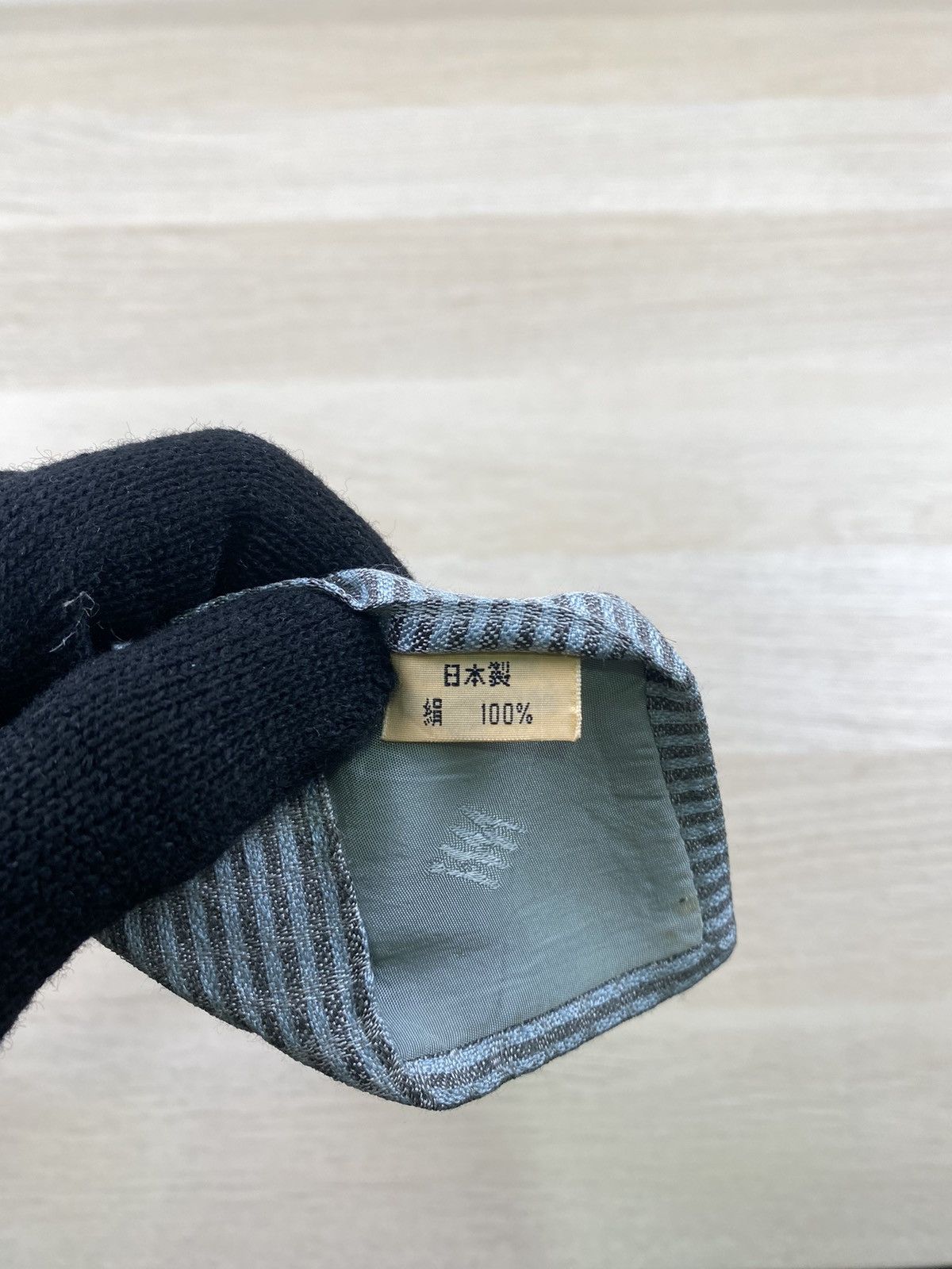 Issey Miyake Issey Miyake Silk Tie T101 Size ONE SIZE - 6 Thumbnail