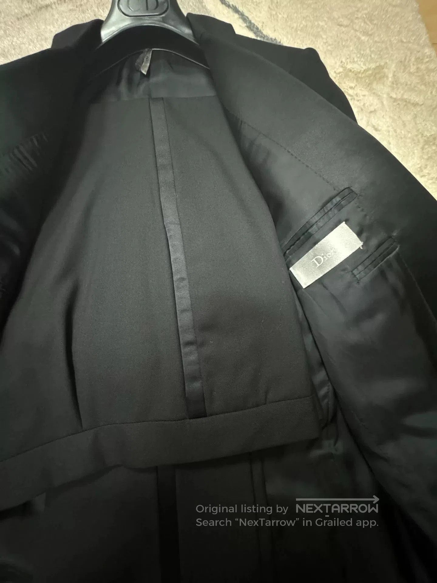 Hedi Slimane Dior Homme Hedi Era Smoking Tuxedo. Size US S / EU 44-46 / 1 - 2 Thumbnail