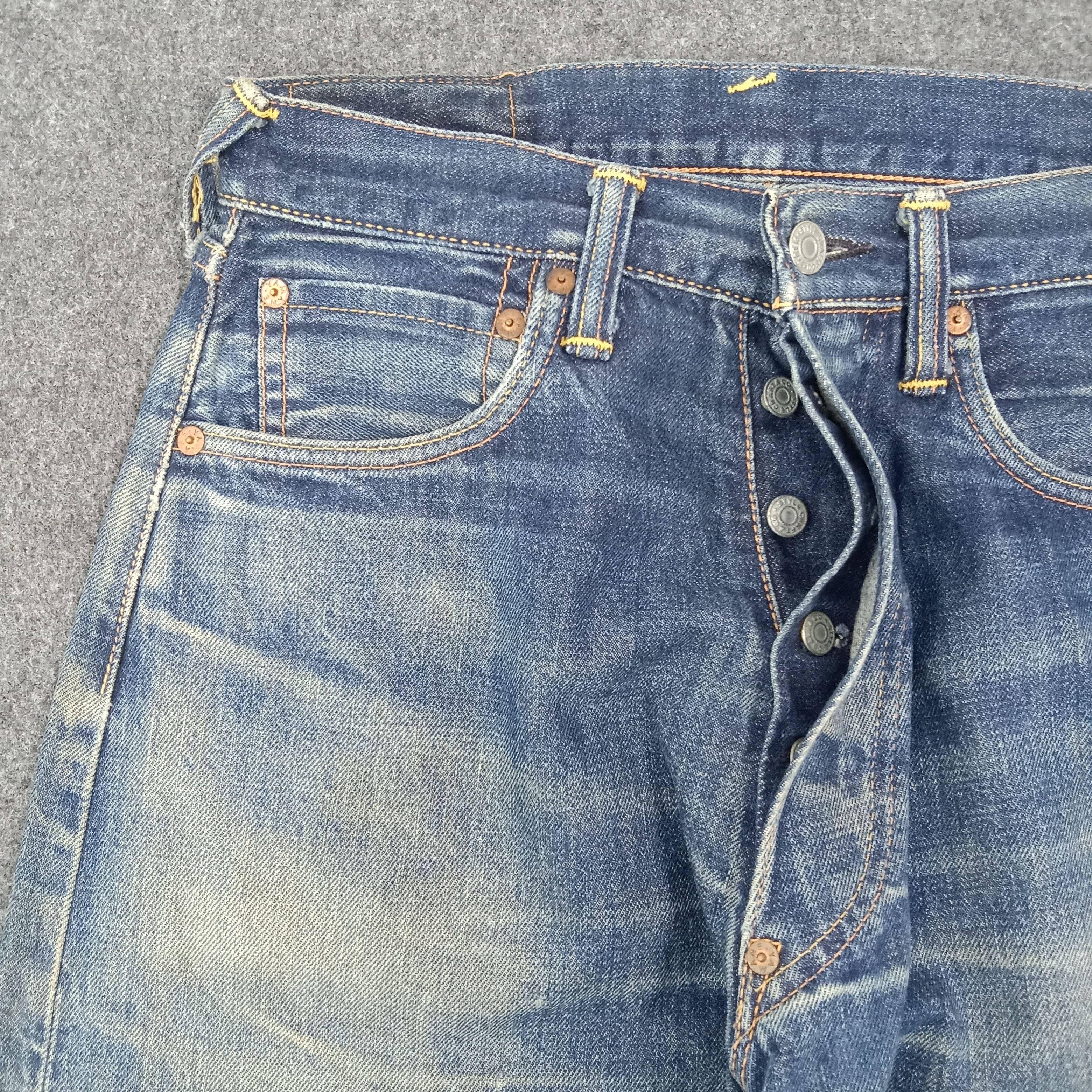 Evisu Evisu Selvedge Japanese Daicock Custom Denim Jeans C265N18 Size US 28 / EU 44 - 9 Thumbnail