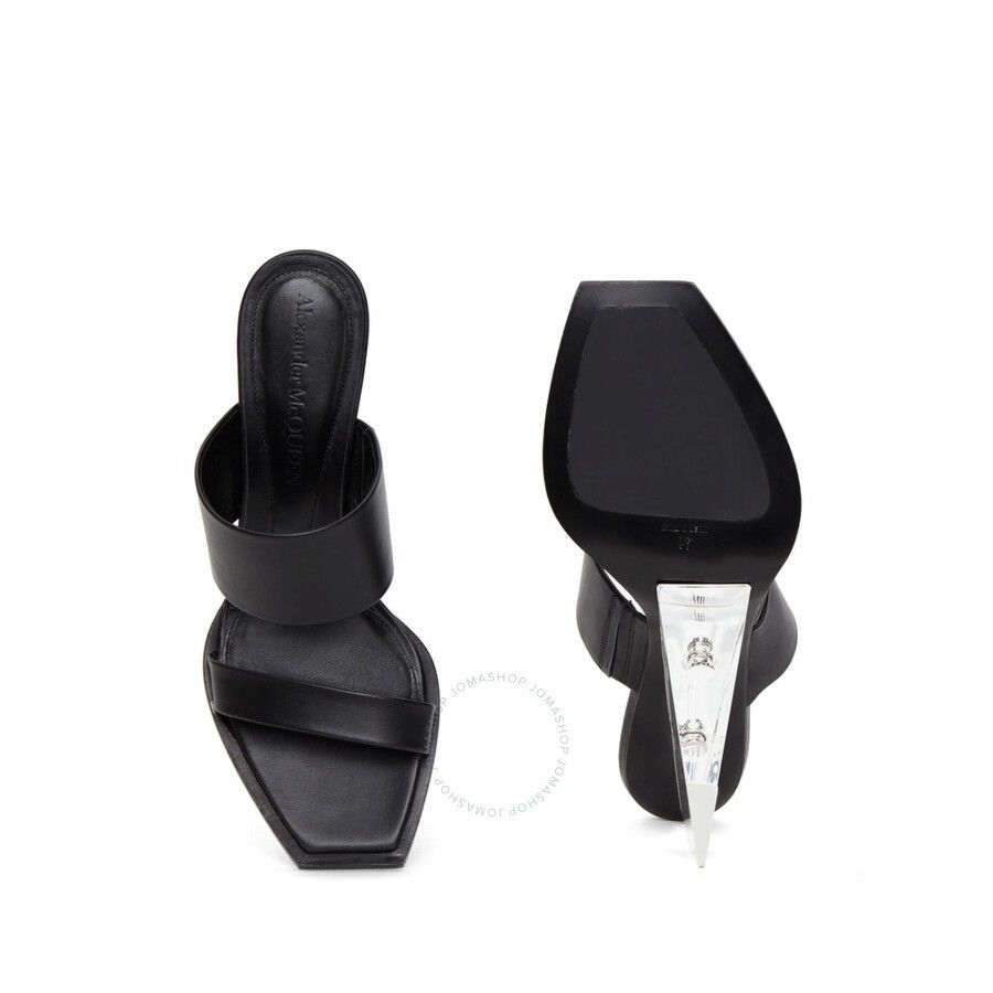 Alexander McQueen o1w1db10925 Shard Sandal in Black Size US 6 / IT 36 - 2 Thumbnail