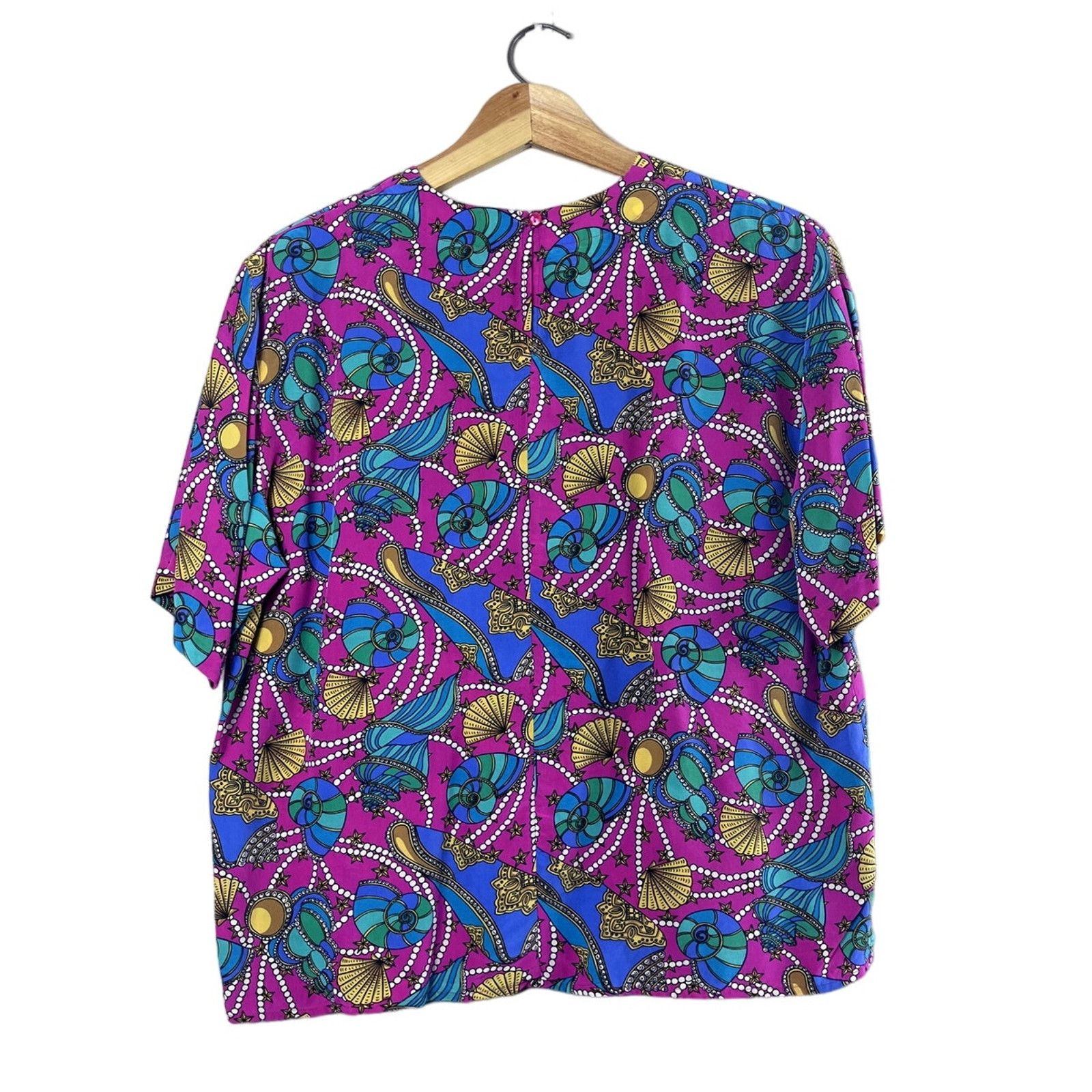 Vintage Vintage Vibrant Silk Sunny Leigh Blouse M Size M / US 6-8 / IT 42-44 - 3 Thumbnail