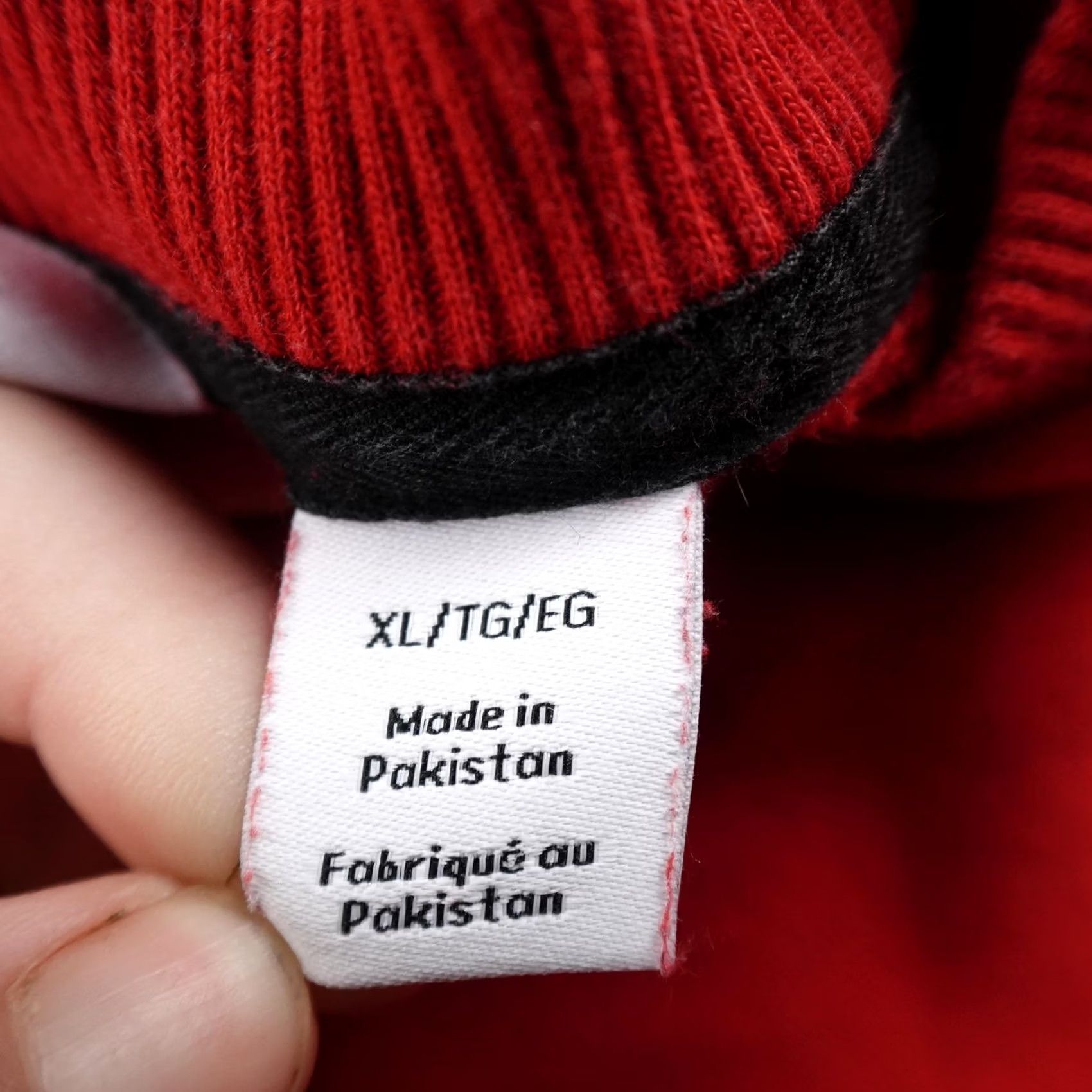 Calvin Klein Calvin Klein Sweatshirt Mens XL Red Logo Pullover Crewneck Graphic Print All Seasons Fleece Cotton Polyester Size US XL / EU 56 / 4 - 6 Thumbnail