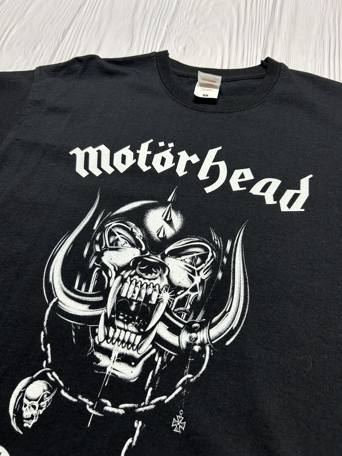 Band Tees Vintage 2010 Licensed Motorhead England Band T-Shirt Size US L / EU 52-54 / 3 - 6 Thumbnail