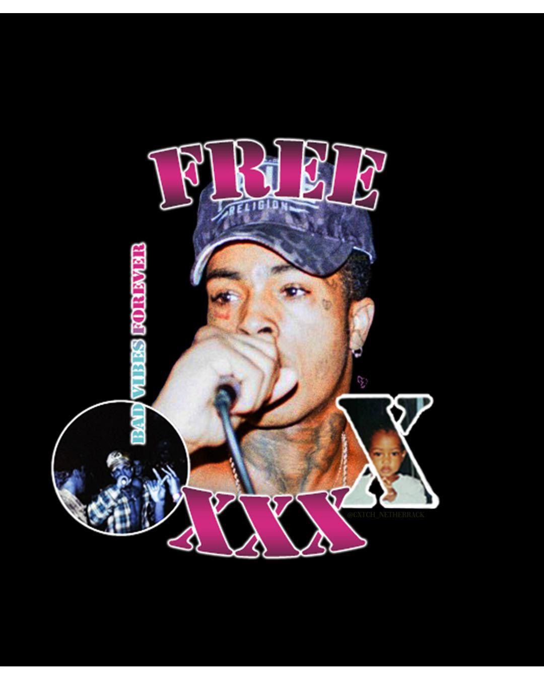 XXXTENTACION FREE X TEE 2016
