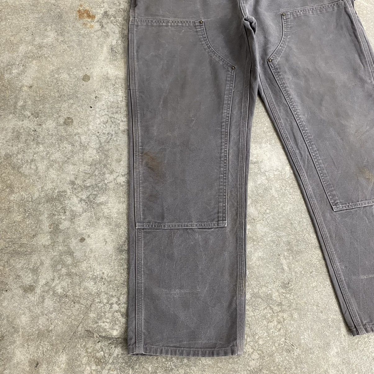 Carhartt Vintage Carhartt Double Knee Gravel Grey Carpenter Pants Size US 36 / EU 52 - 7 Thumbnail