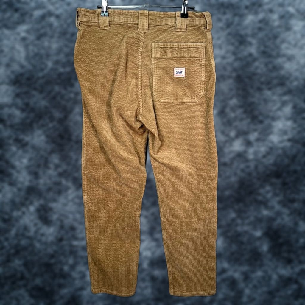 Deus Ex Machina Deus Mens Size 32 Brown Corduroy Jonah Pants Casual Cotton Blend Trousers Mens Pants Cotton Corduroy Chino Slant Pocket 32 Inseam 28 Size US 32 / EU 48 - 1 Thumbnail