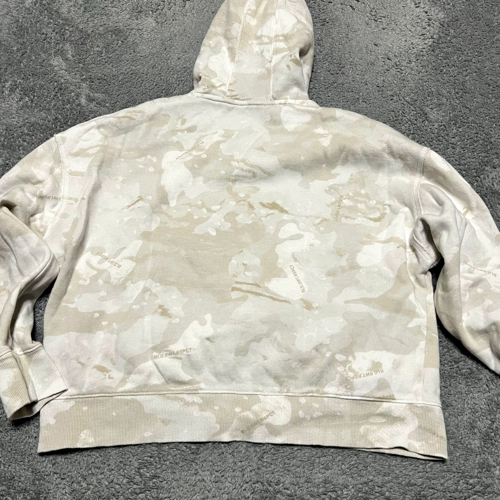 Under Armour Under Armour Hoodie Womens Medium White Camo Project Rock Veterans Day Fleece Size M / US 6-8 / IT 42-44 - 3 Thumbnail