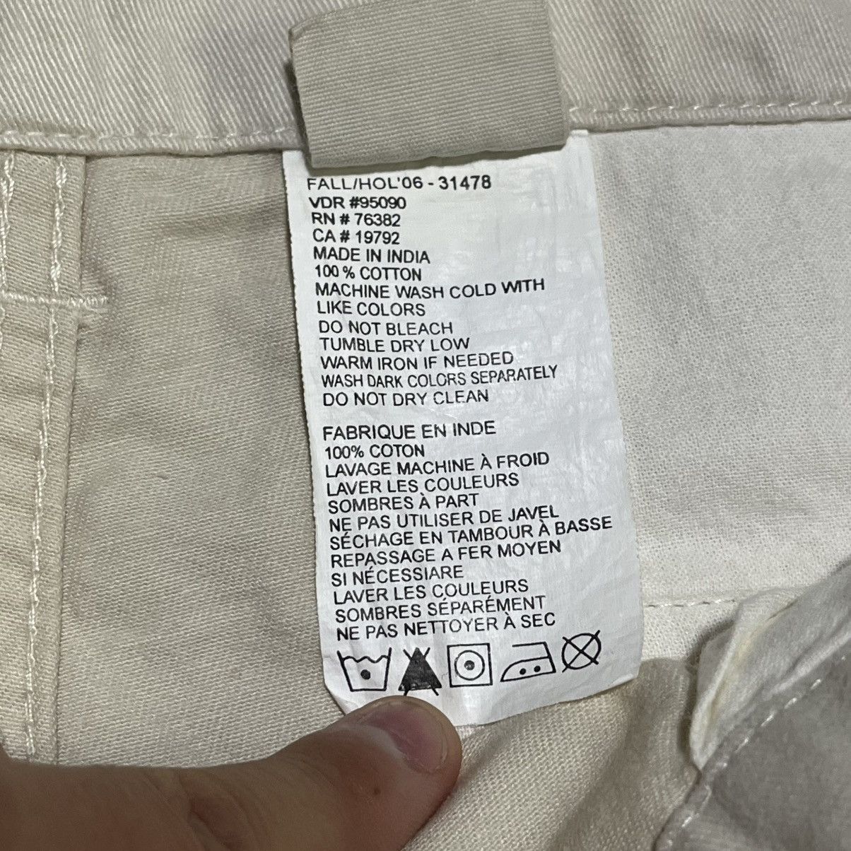 Timberland Vintage Y2K Timberland Baggy Wide Leg Skater Cargo Pants Size US 36 / EU 52 - 8 Thumbnail