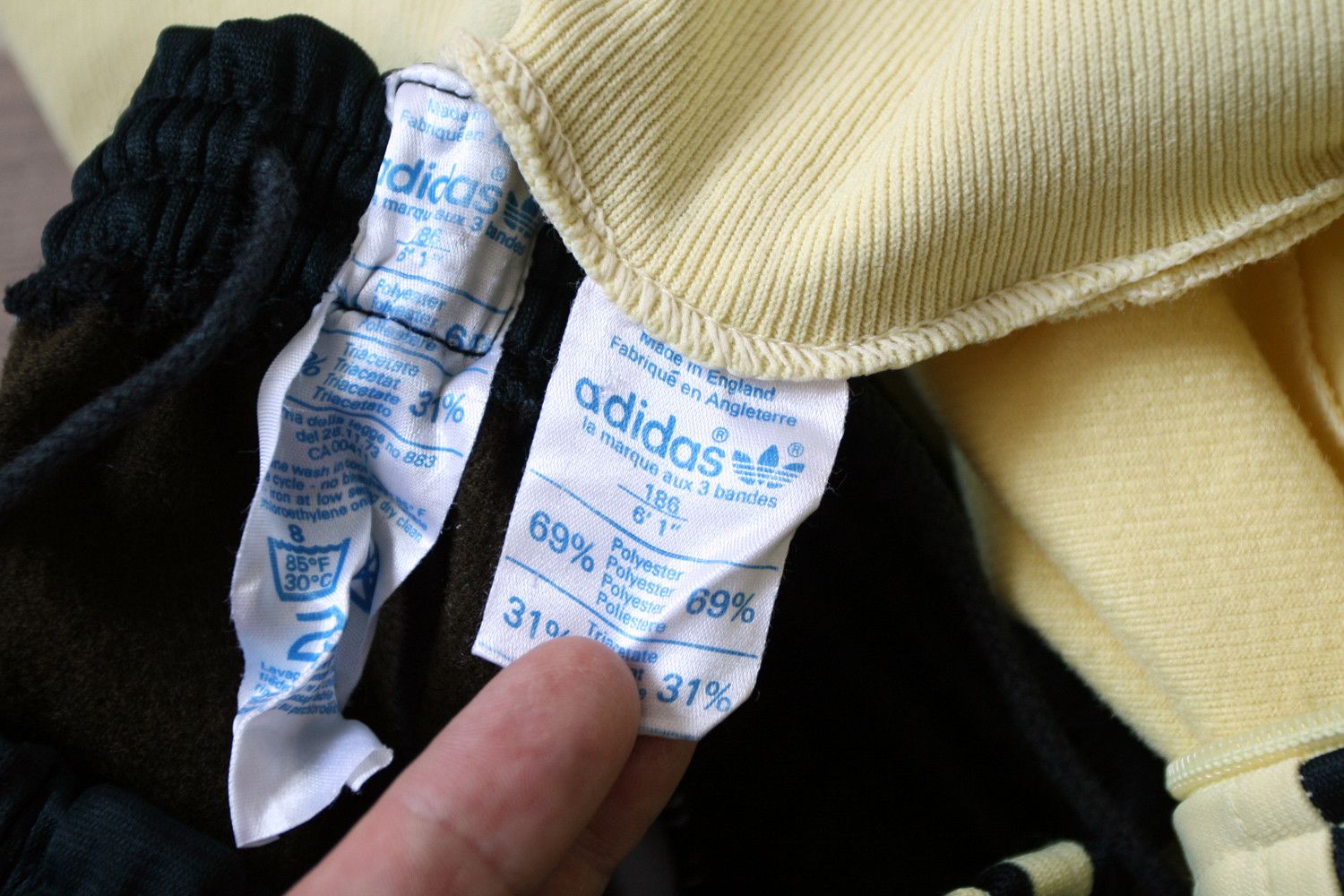 Adidas Vintage Adidas 80s Made in England Tracksuit Full SET Rare Size US M / EU 48-50 / 2 - 7 Thumbnail