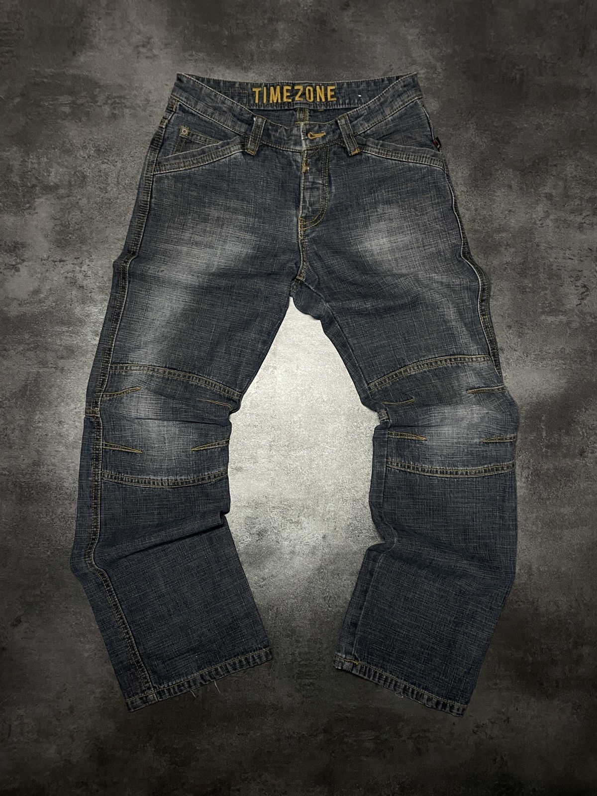 Vintage 🔥RARE🔥Vintage Y2K Denim Wide Pants Rare Hype Streetwear Size US 32 / EU 48 - 1 Thumbnail