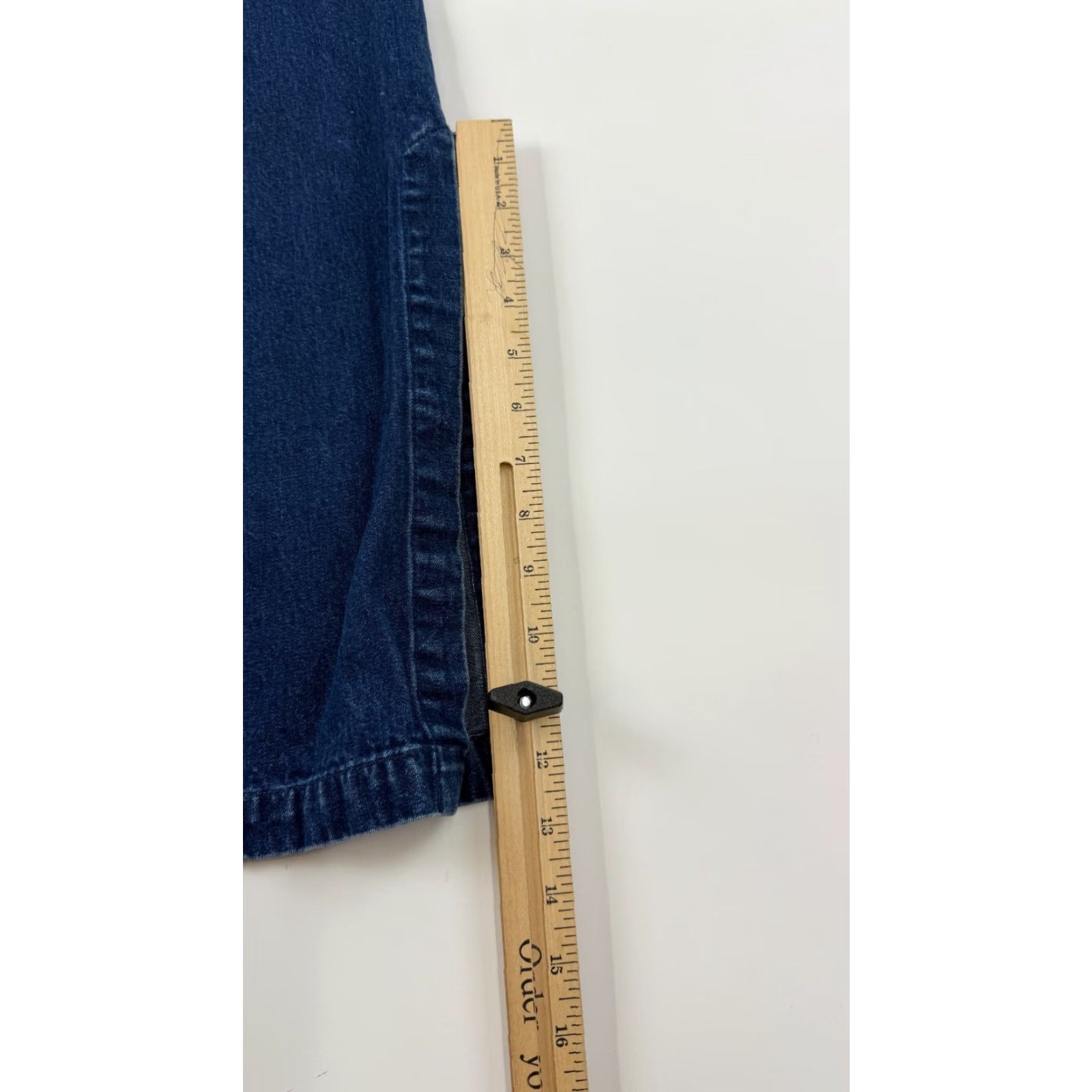Eddie Bauer Eddie Bauer A-Line Skirt Womens 4 Blue Denim Casual Outdoor Full Length Side Slit Size 27" / US 4 / IT 40 - 3 Thumbnail