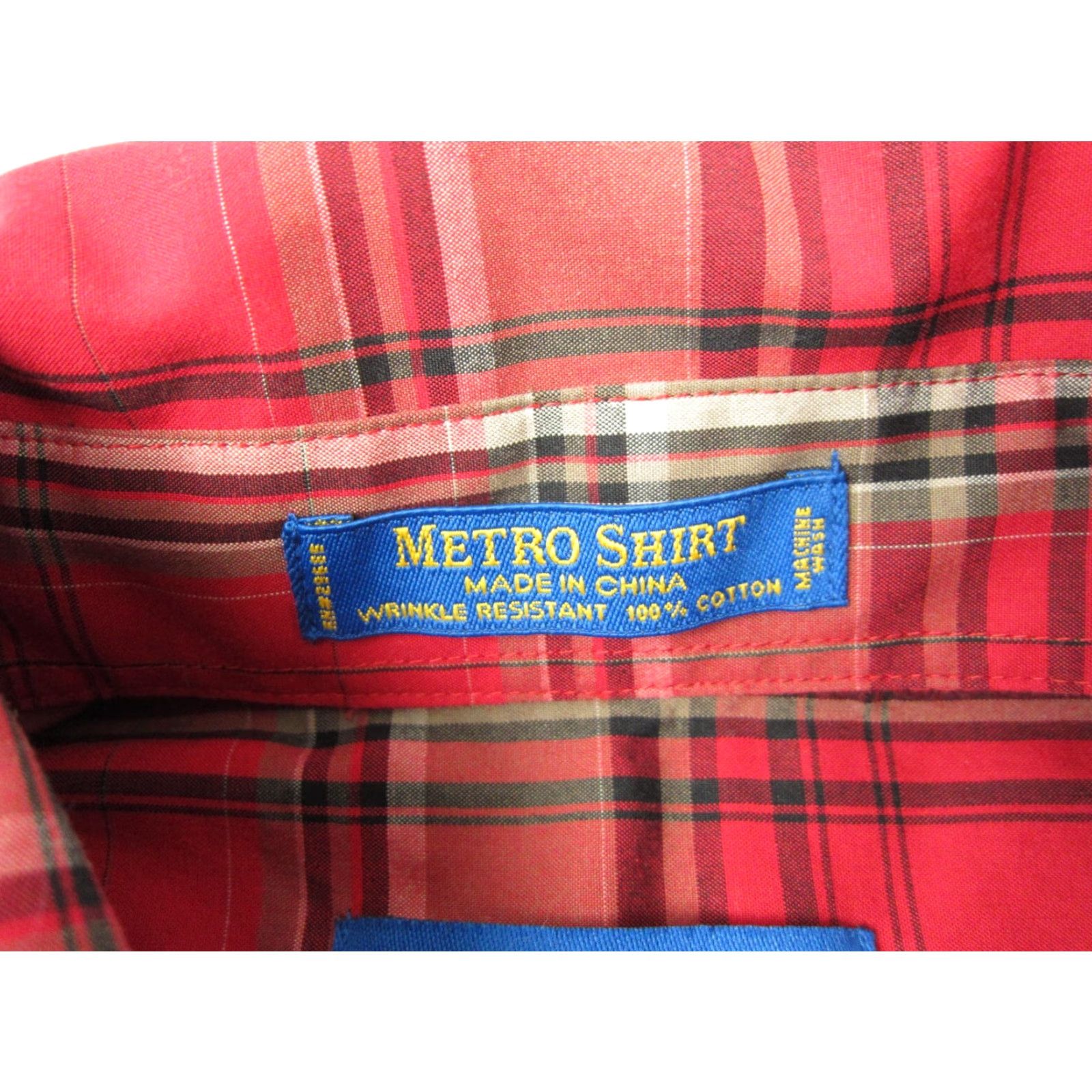 Pendleton VINTAGE Pendleton Shirt Mens S Red Plaid Cotton Button-Up Casual 90s Aztec Fall Winter Spring Summer Mens Size US S / EU 44-46 / 1 - 5 Thumbnail