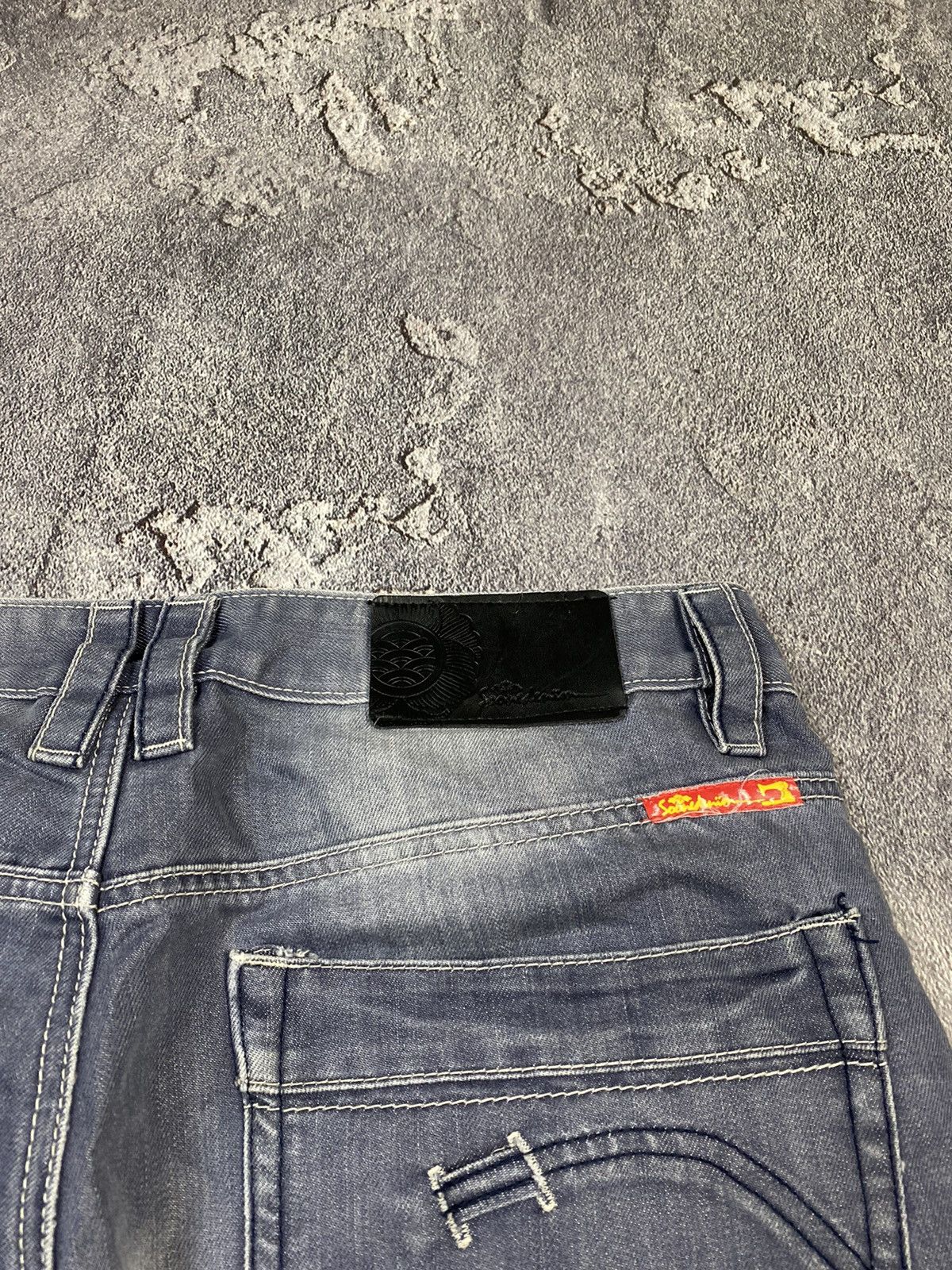 Polar Skate Co. Y2K Baggy Grey Denim Shorts Rap Style 2000s Streetwear Y2K Size US 34 / EU 50 - 4 Thumbnail