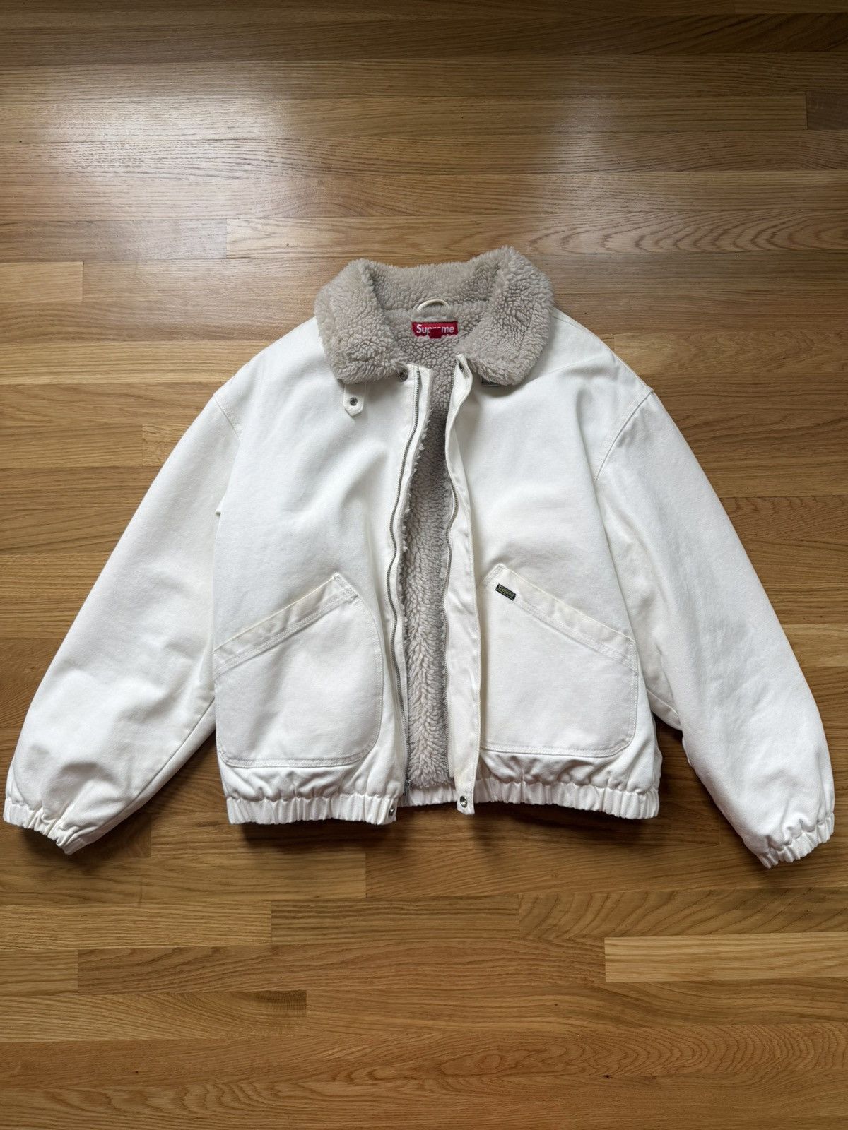 Supreme supreme faux shearling lined bomber jacket Size US L / EU 52-54 / 3 - 1 Thumbnail