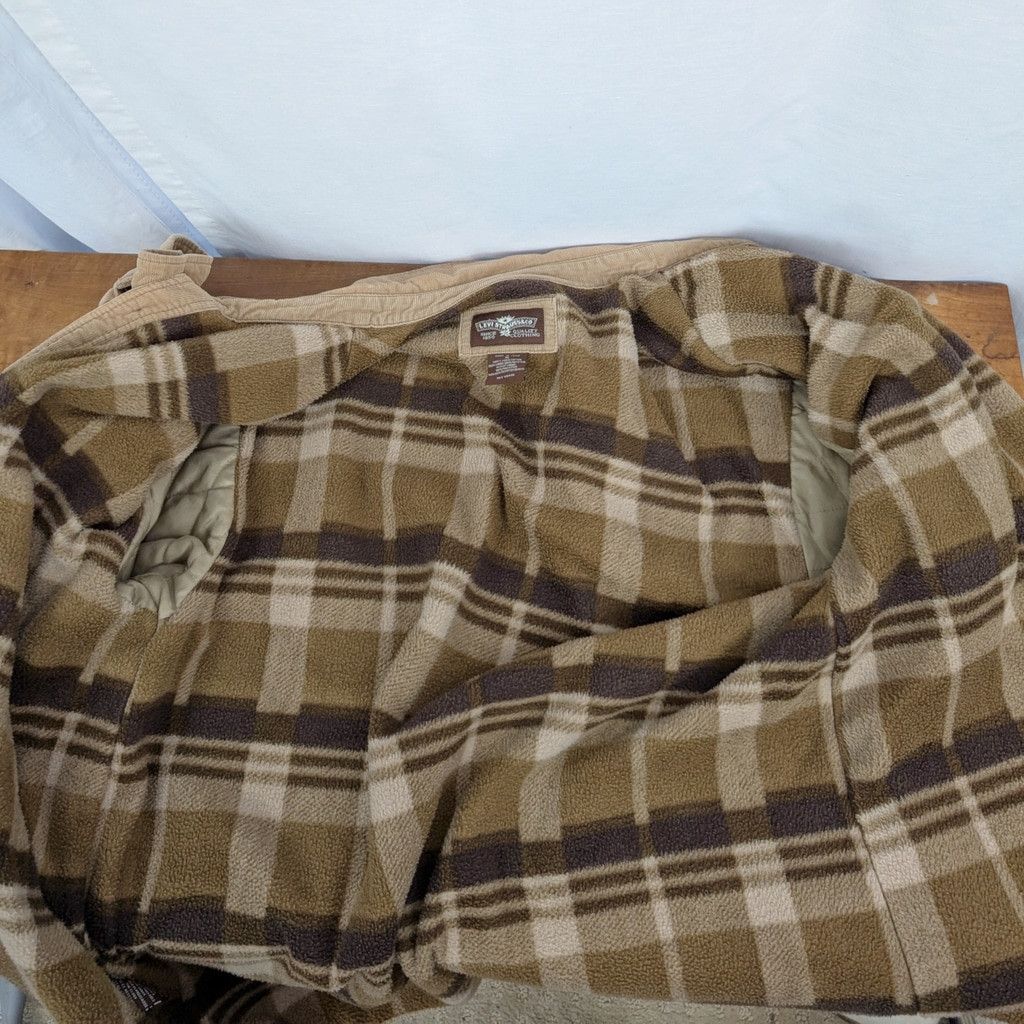 Levi's Vintage Fleece Lined Levi's Corduroy Faded Shirt XL Size US XL / EU 56 / 4 - 5 Thumbnail