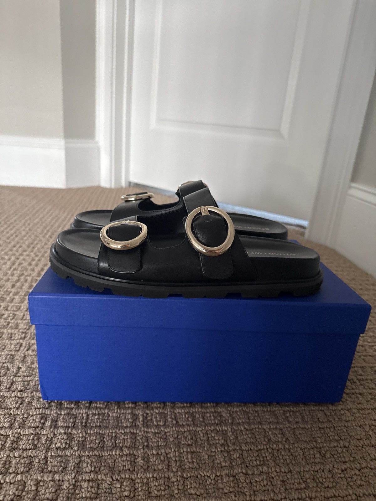 Stuart Weitzman Stuart Weitzman Benni Sport Slide Size US 9.5 / IT 39.5 - 2 Thumbnail
