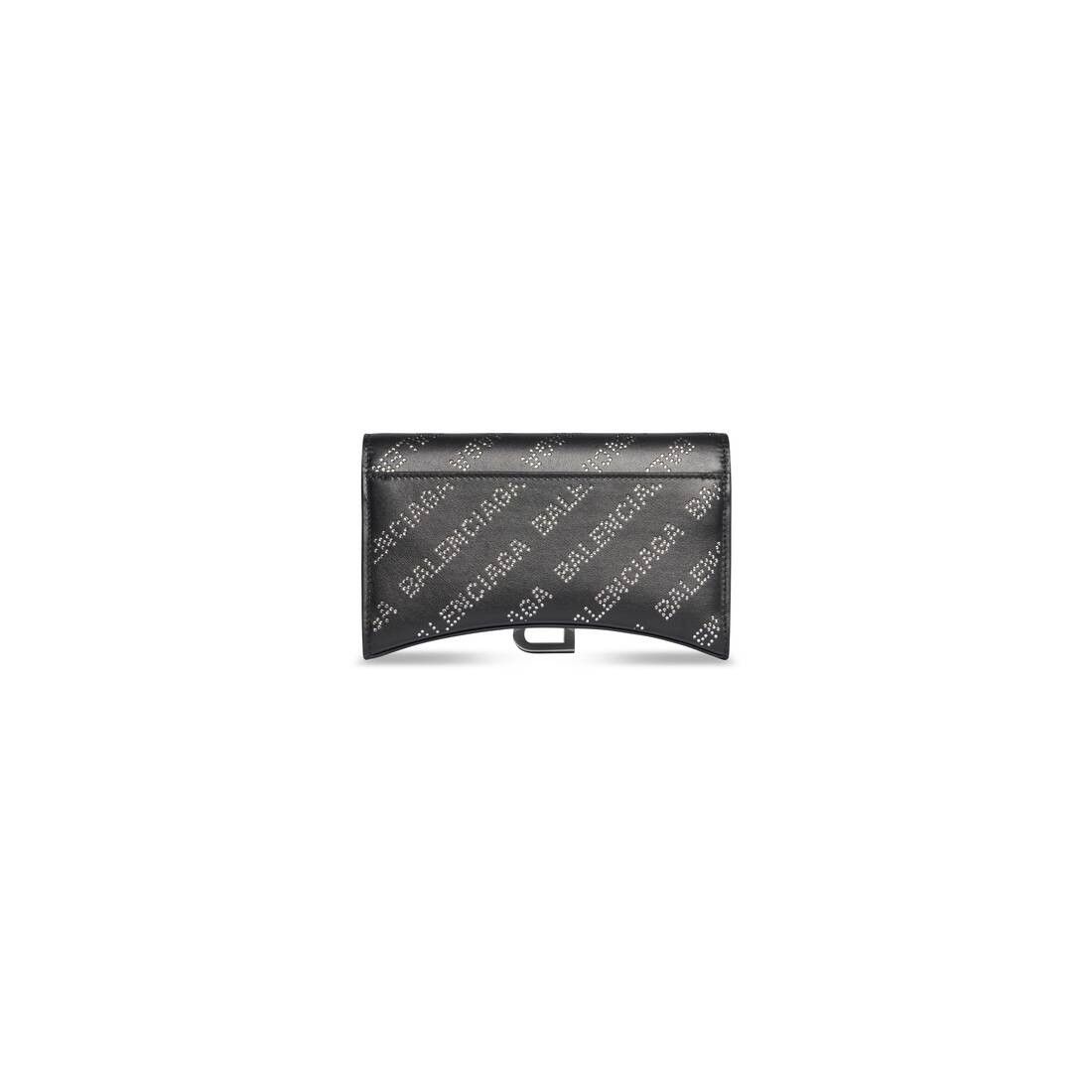 Balenciaga o1w1db10525 Size: OS / Hourglass Wallet On Chain Size ONE SIZE - 4 Thumbnail