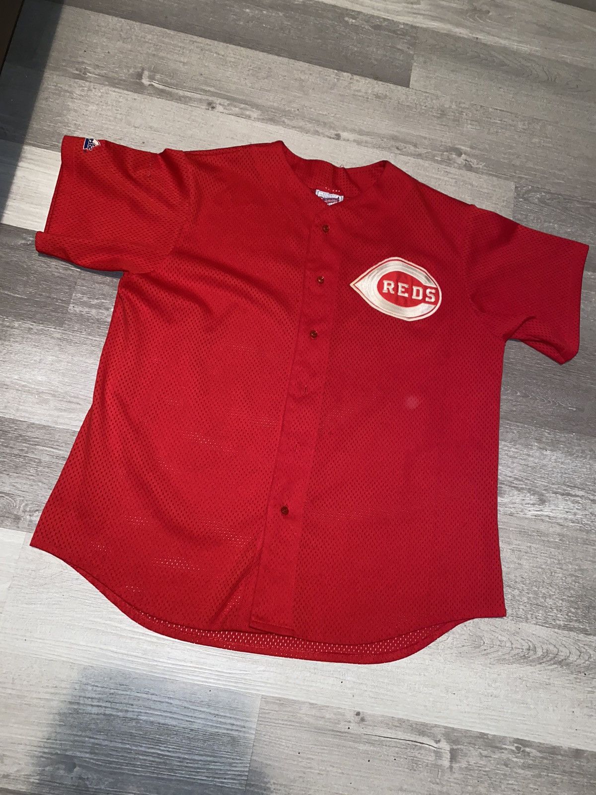 Vintage Authentic Majestic Diamond Collection Cincinnati Reds 