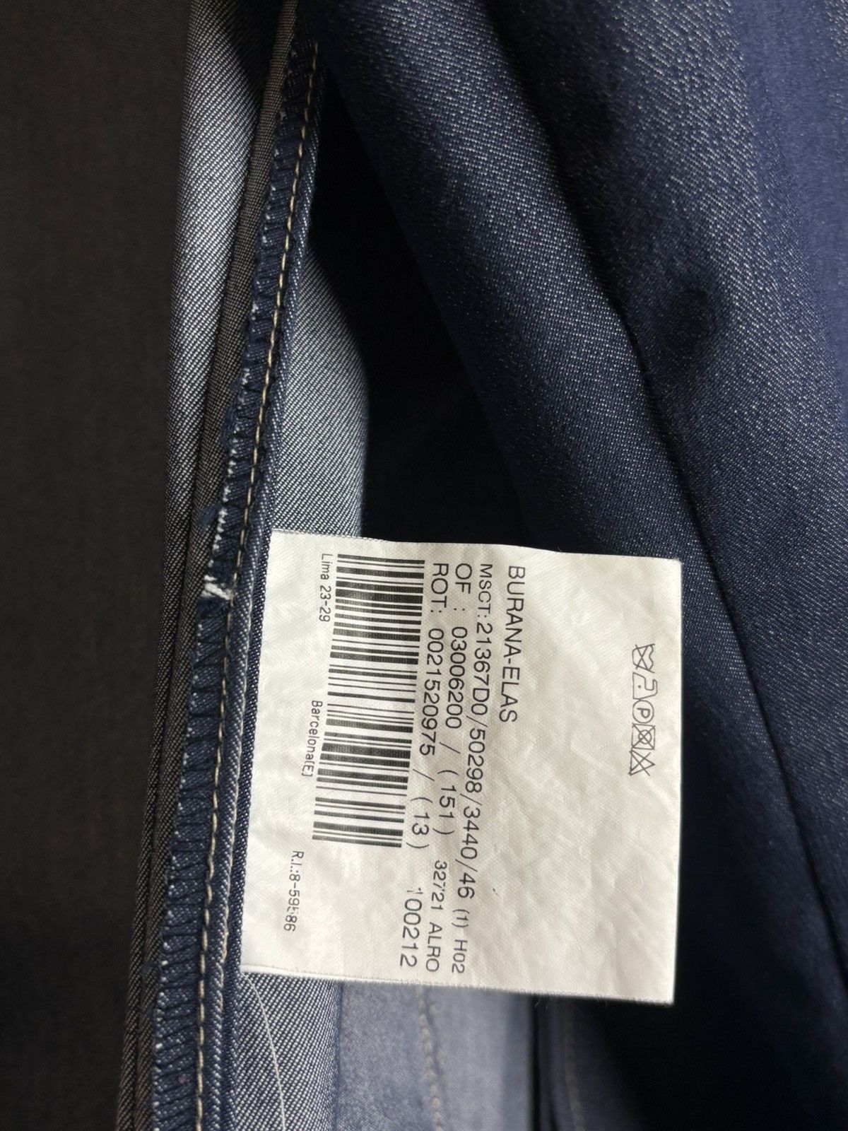 Burberry Burberry Blue Denim Style Blazer Jacket Size L / US 10 / IT 46 - 10 Thumbnail
