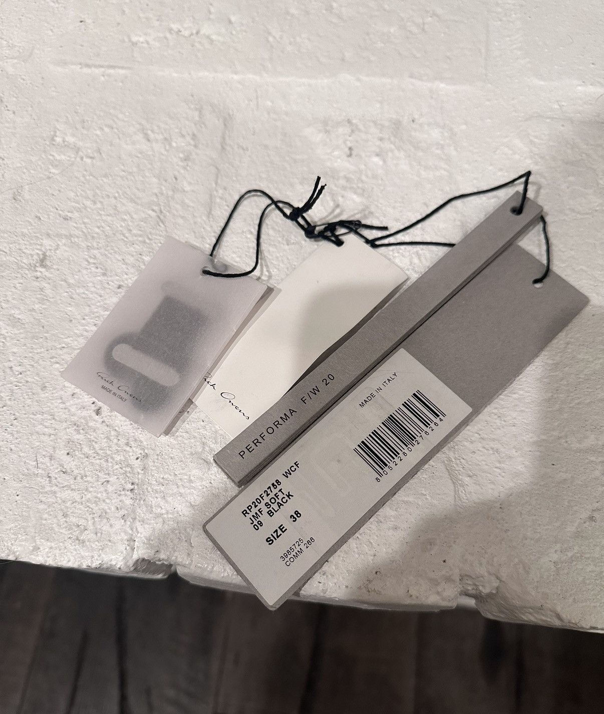 Rick Owens Rick Owens FW20 JMF double breasted cropped blazer Size US XS / EU 42 / 0 - 3 Thumbnail