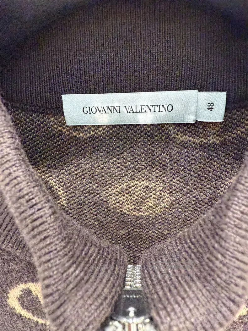 Valentino Valentino Coffee-colored old flower coat Size US S / EU 44-46 / 1 - 3 Thumbnail