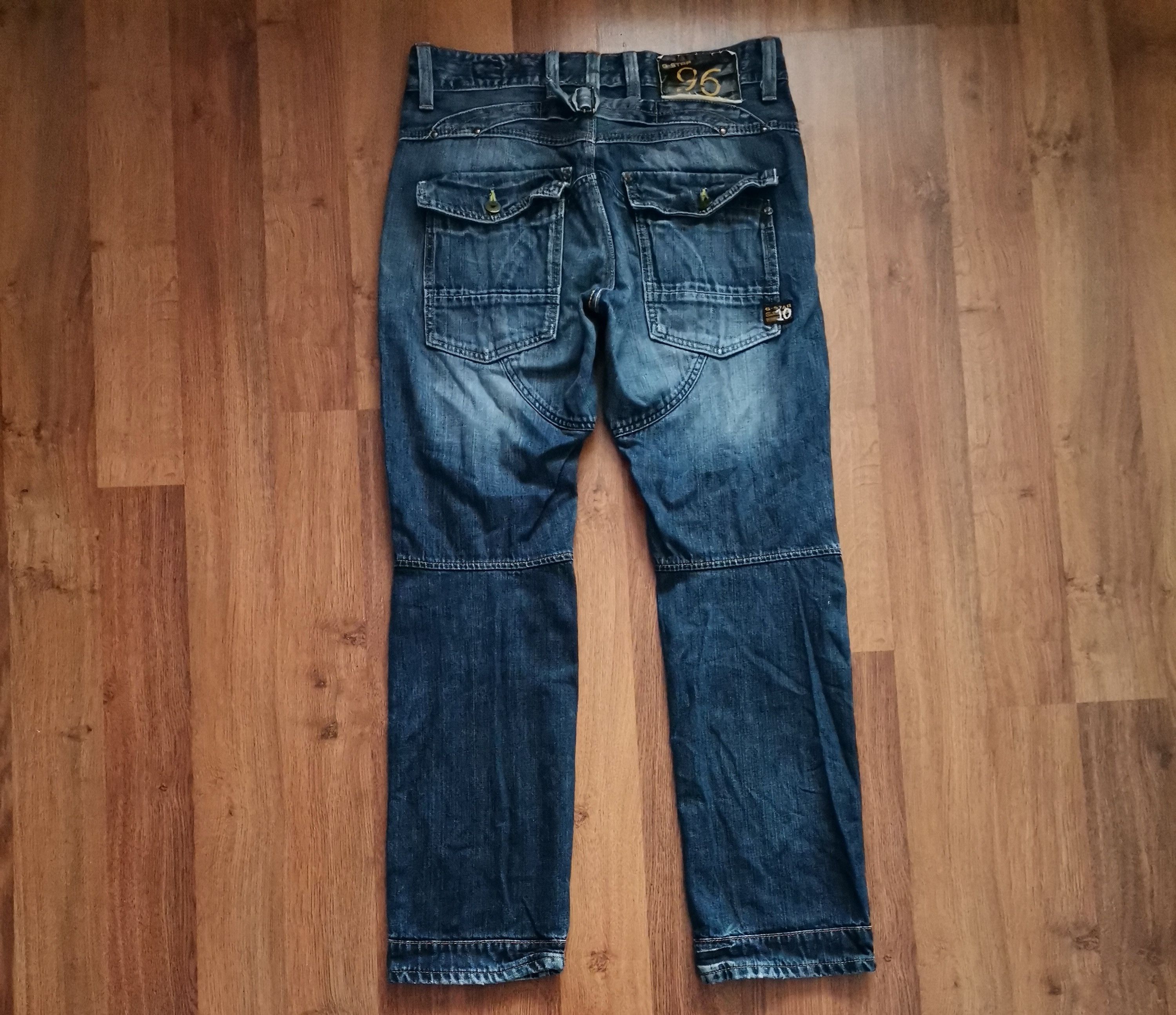 G-Star Vintage G-Star Raw Distressed Jeans Size US 34 / EU 50 - 4 Thumbnail