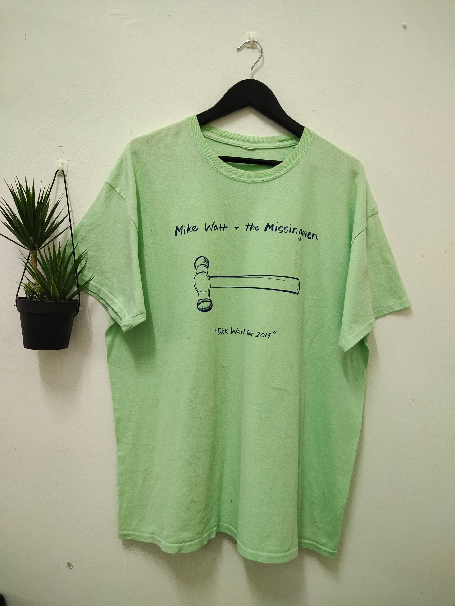 Band Tees × Vintage Mike Watt and the Missingmen Rock Band tour t shirt Size US XL / EU 56 / 4 - 1 Thumbnail