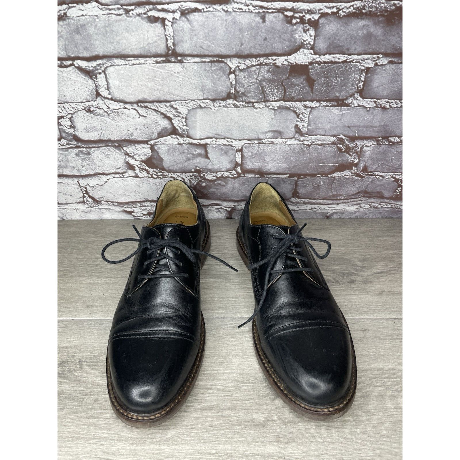 Johnston & Murphy J. Murphy by Johnston & Murphy Dress Shoes Mens 8.5 M Oxford Size US 8.5 / EU 41-42 - 10 Thumbnail